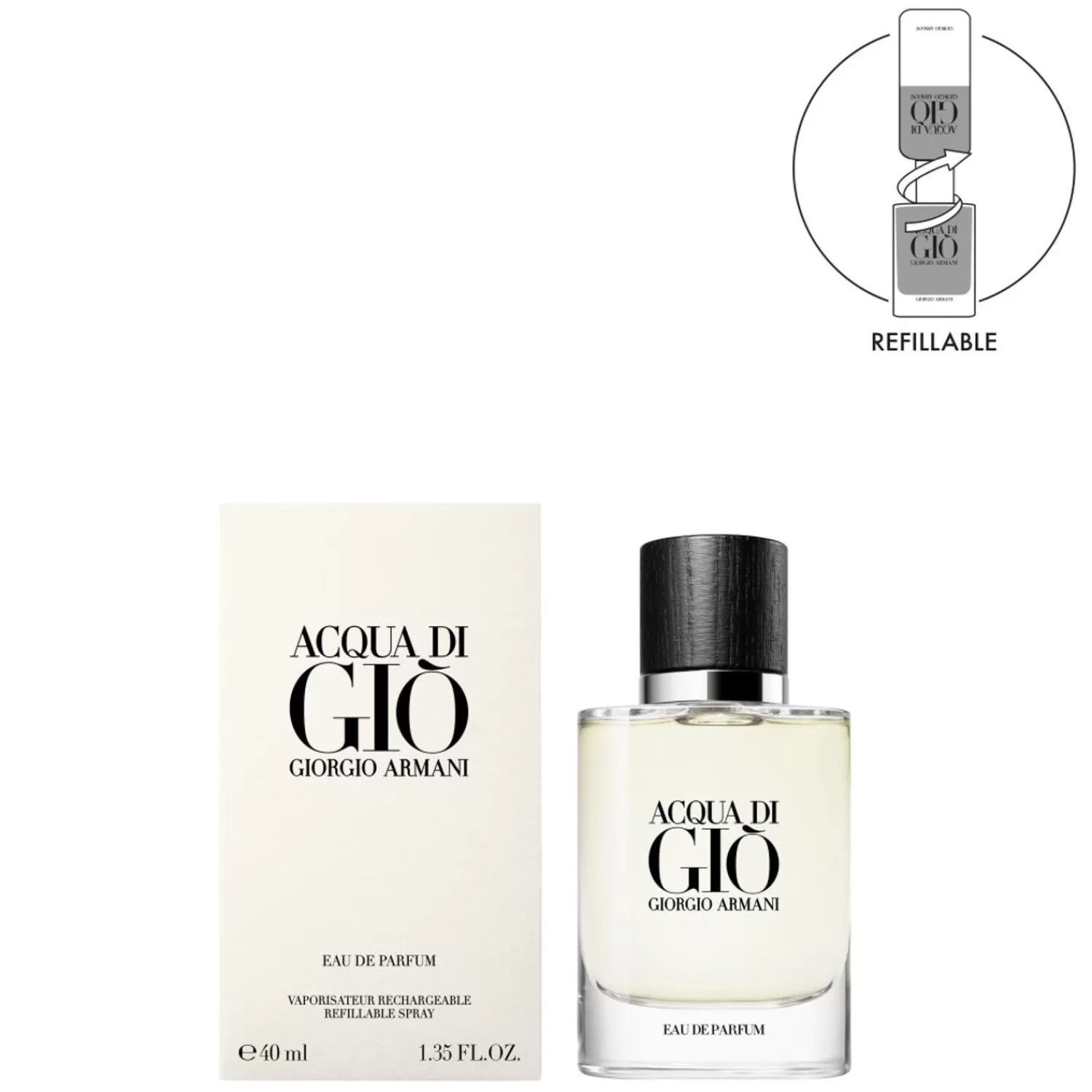 Armani Acqua Di Gio Homme Navulbaar Eau De Parfum