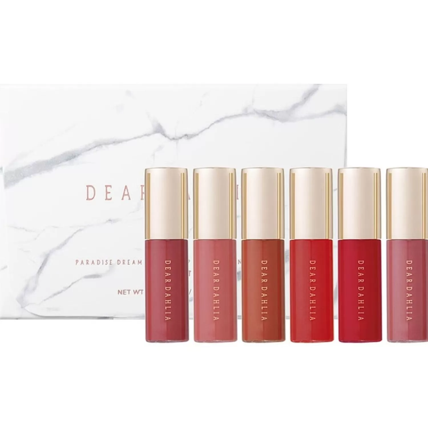 Dear Dahlia Beste Dahlia Paradise Dream Velvet Lip Mousse Mini Red-Collectie