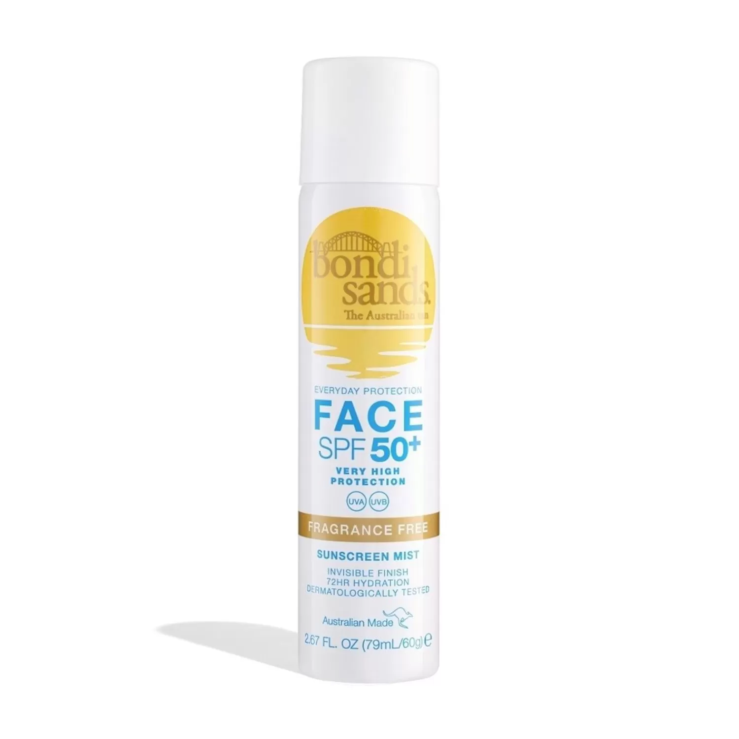 Bondi Sands Suncreen Face Mist Spf50+ Fragrance Free