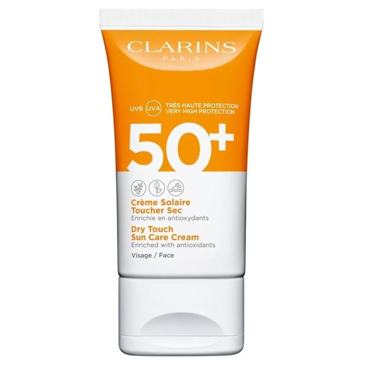 Clarins Dry Touch Sun Care Cream Face Spf50+