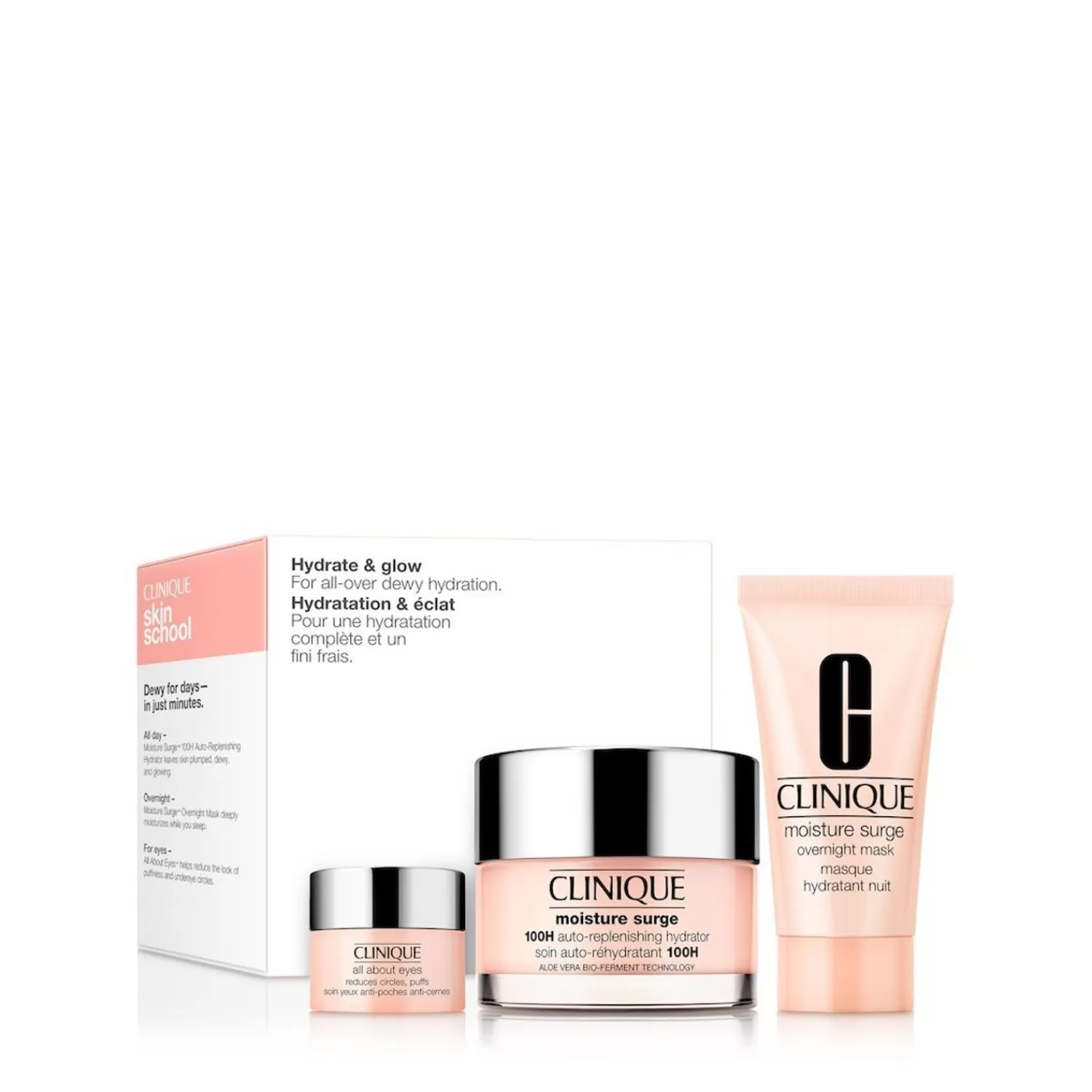 Clinique Moisture Surge Hydrate + Glow Huidverzorgingsset