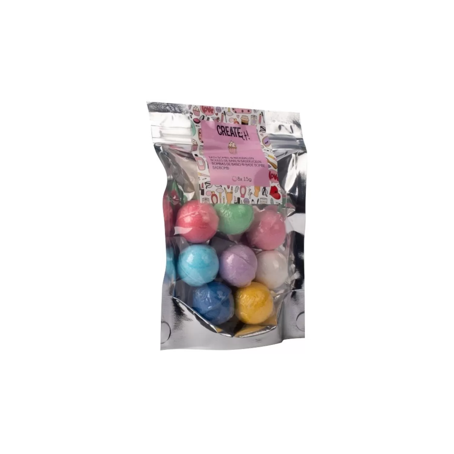 Create It! Bathbomb Mini Neon 8-Pack