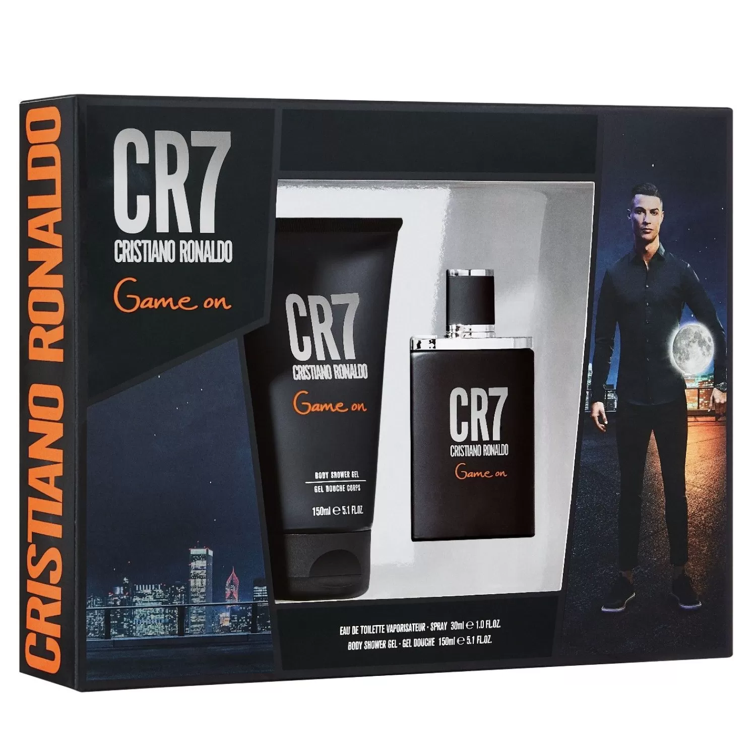 Cristiano Ronaldo Cadeauset Game On Edt 30Ml + Douchegel 150Ml