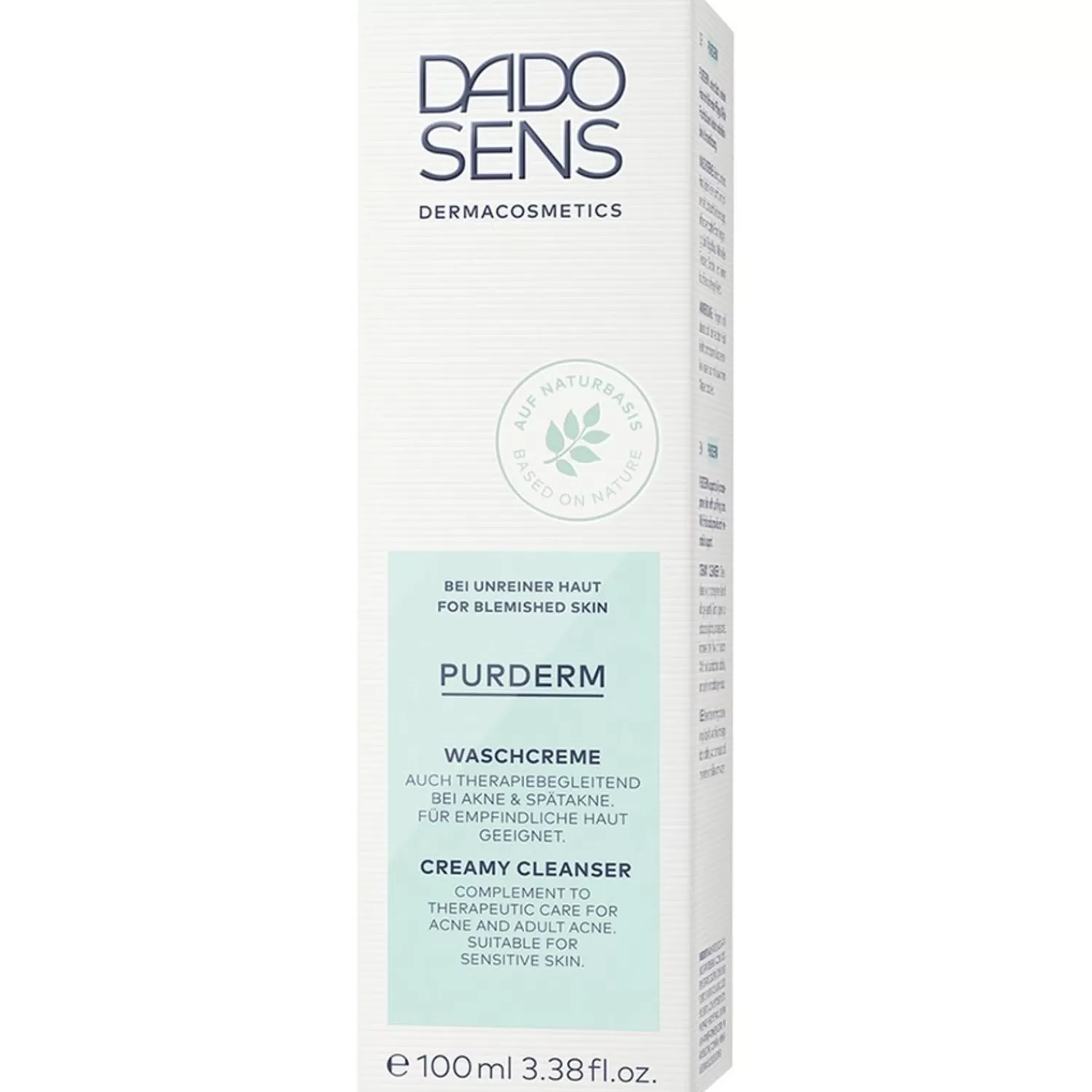 DADO SENS Dermacosmetics Purderm Romige Reiniger