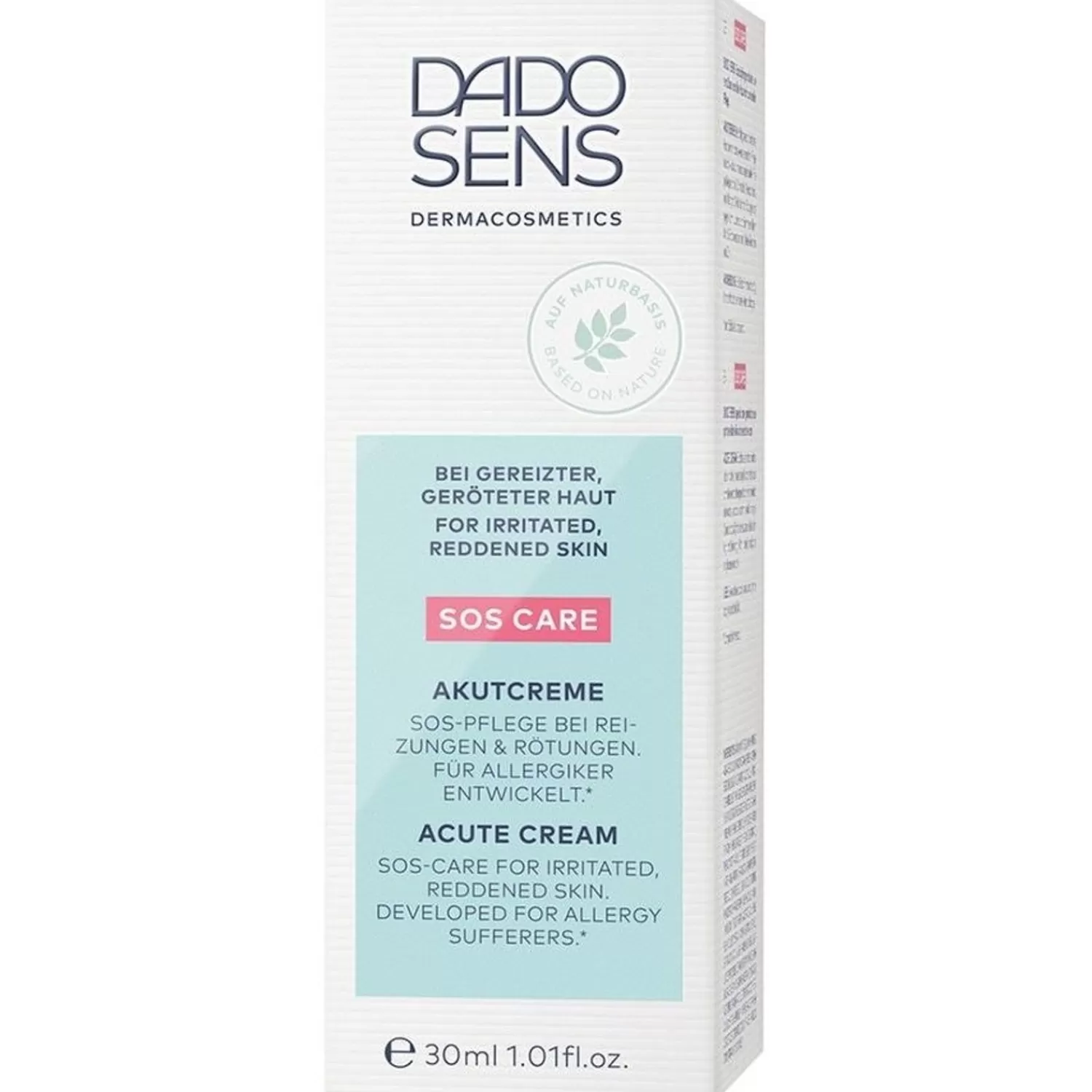 DADO SENS Dermacosmetics Speciale Verzorging Acute