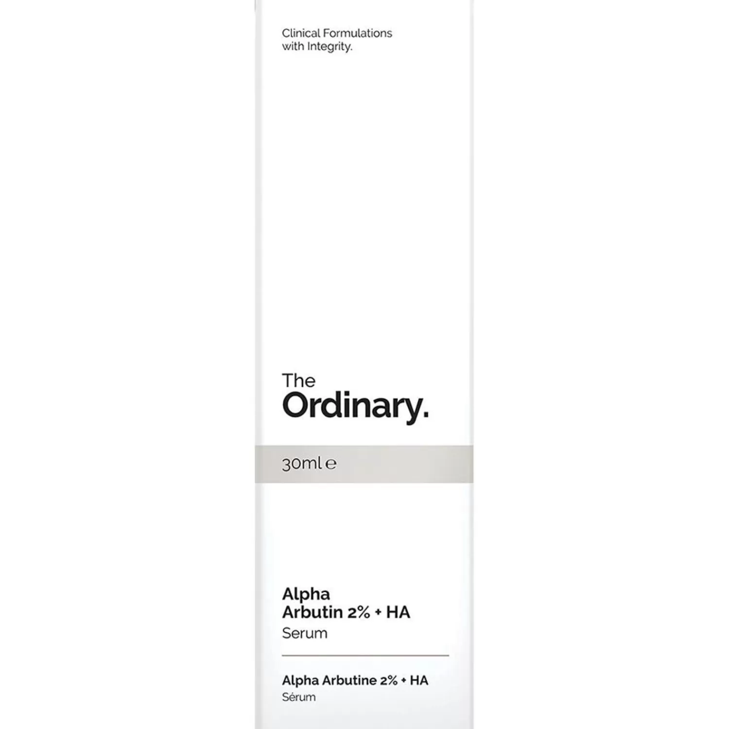 The Ordinary De Gewone Gelijkmatige Huidskleur Alpha Arbutin 2% + Ha