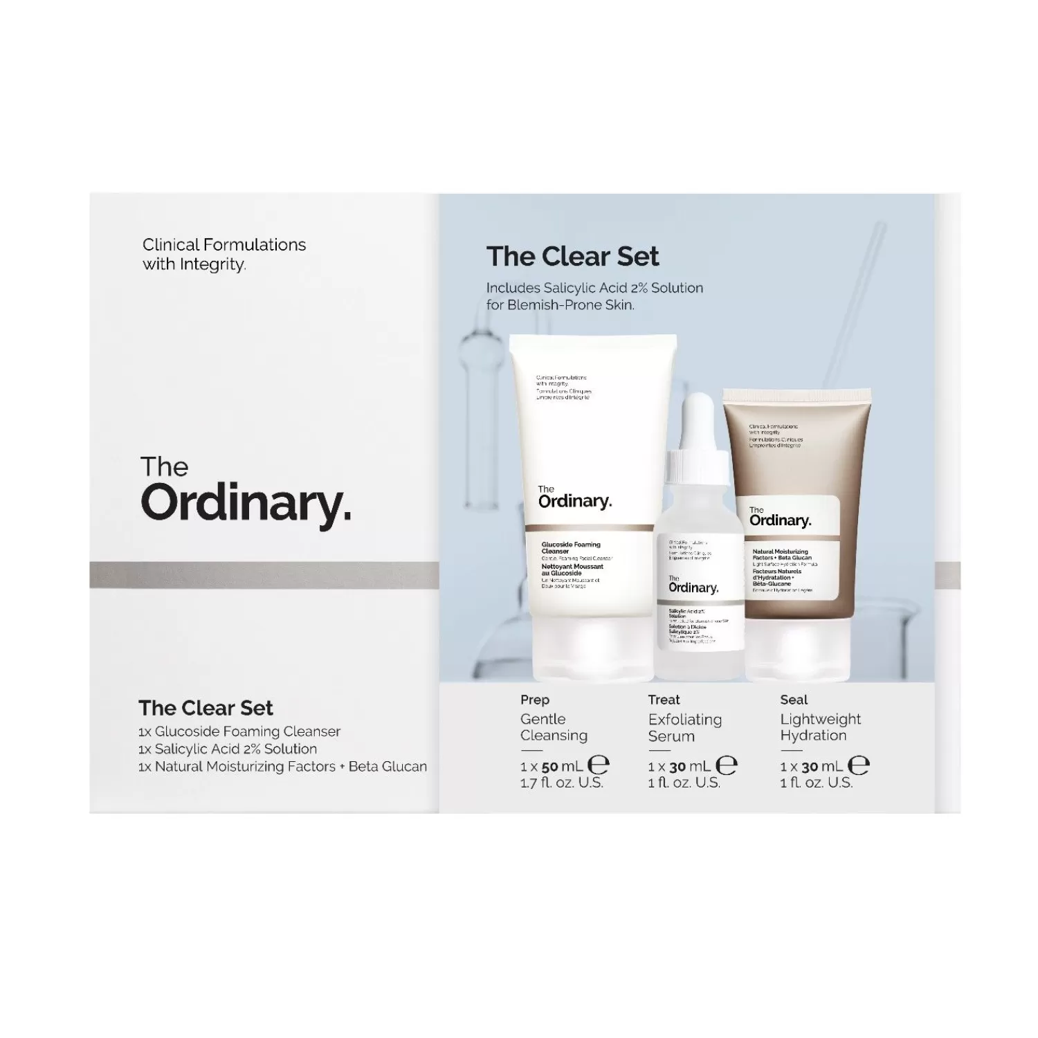 The Ordinary De Gewone Smetcontrole De Duidelijke Set