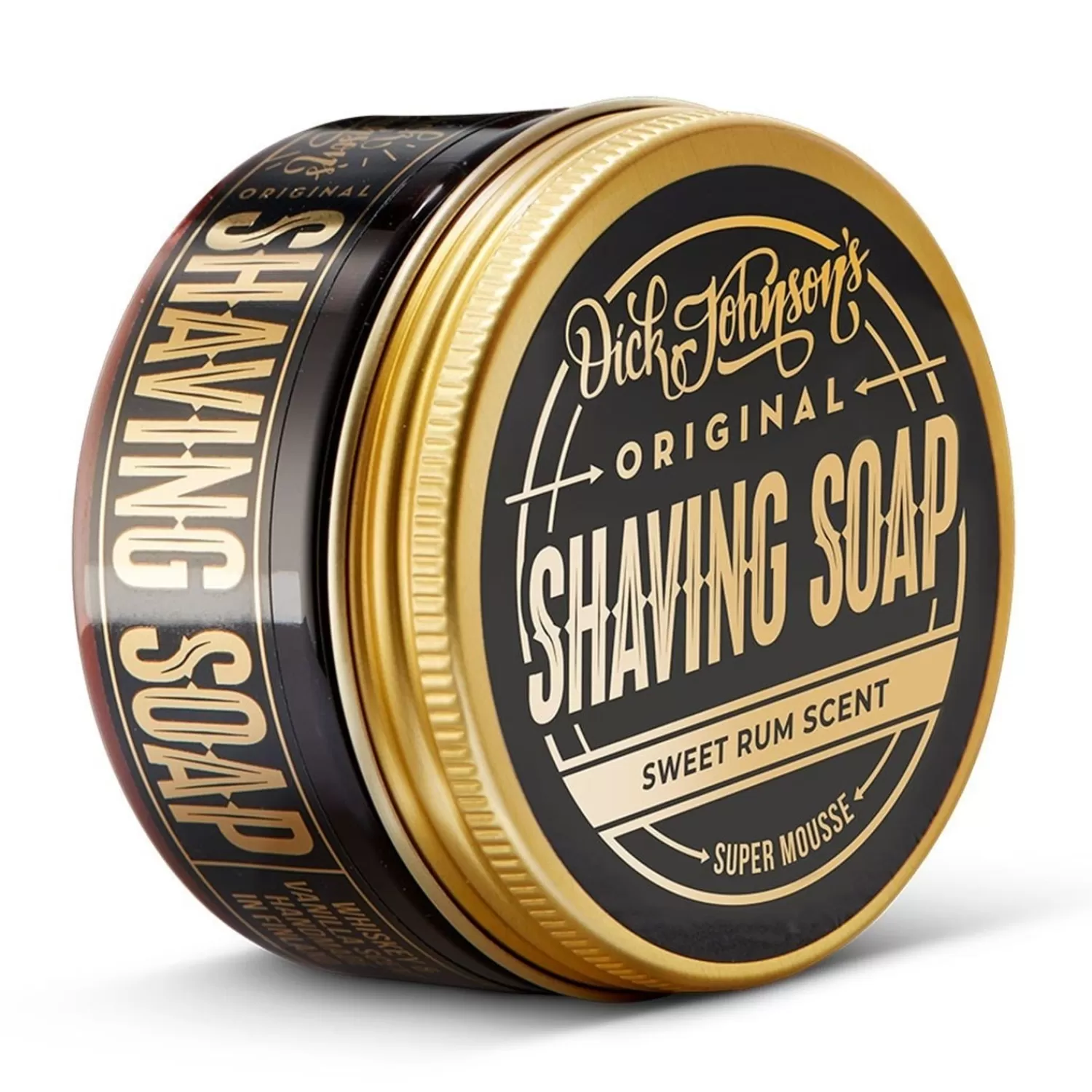 Dick Johnson Shaving Soap Super Mousse Sweet Rum