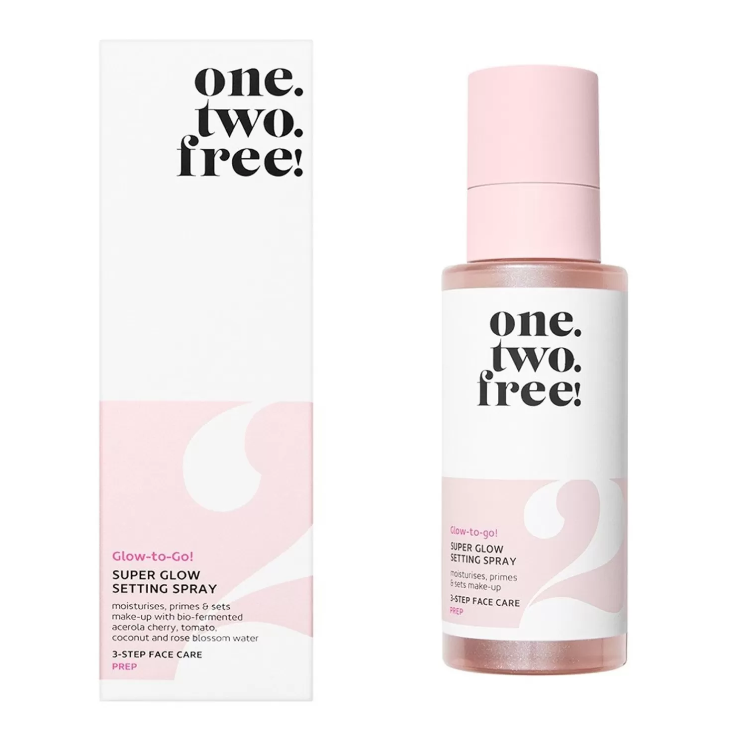 one.two.free! Een.Twee.Gratis! Super Glow-Instelling