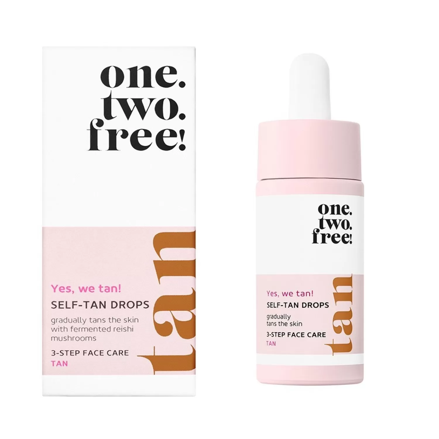 one.two.free! Een.Twee.Gratis! Zelfbruinende Druppels