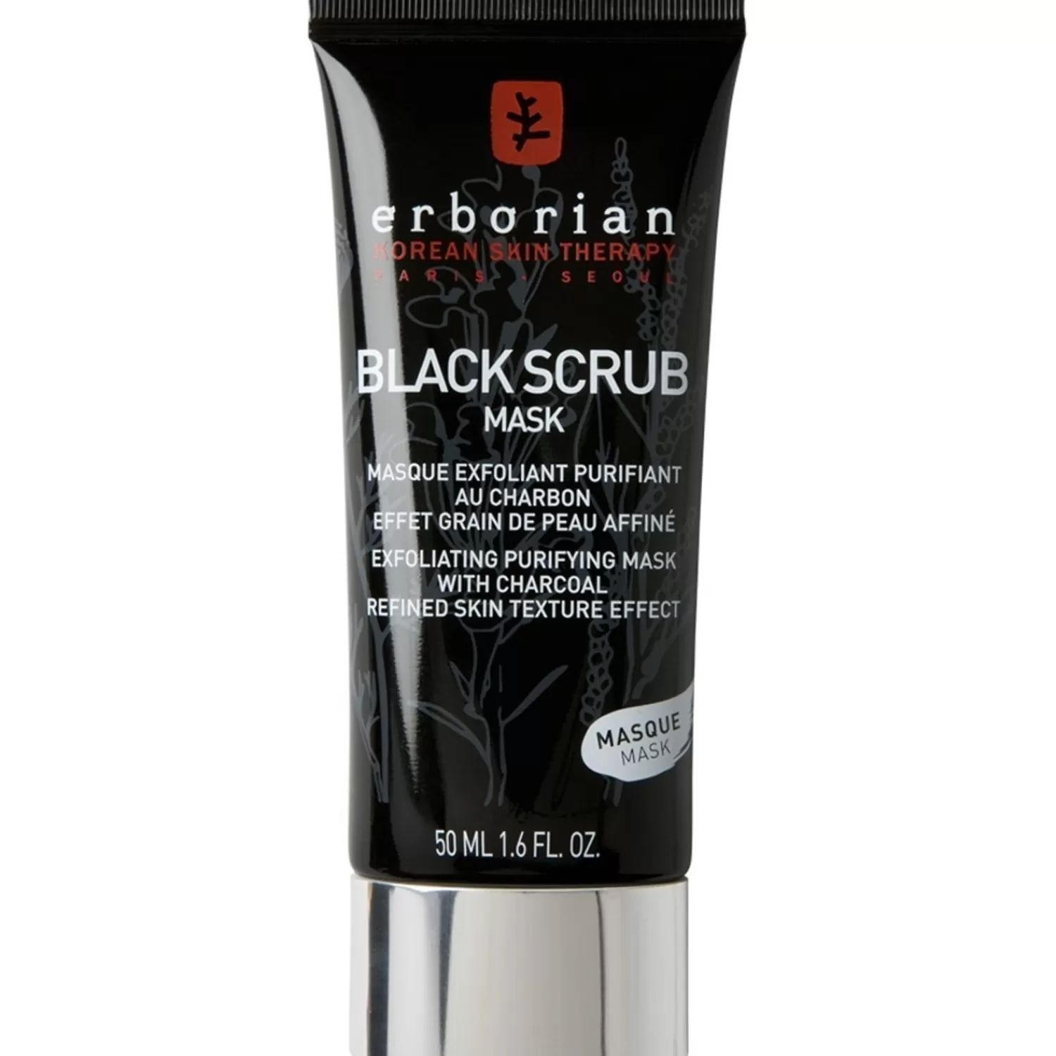 ERBORIAN Black Scrub Mask