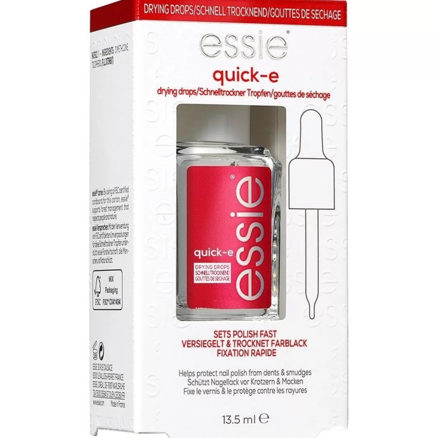 essie Base- & Topcoats Quick-E Droogdruppels