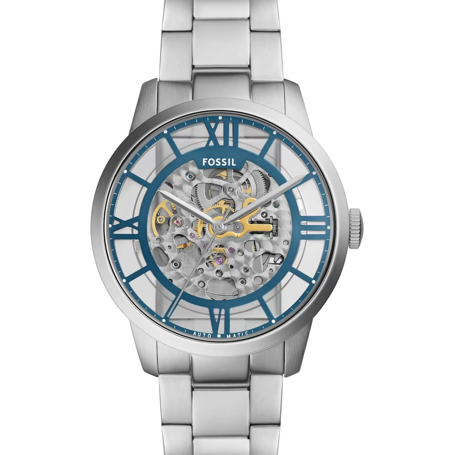 Fossil Herenhorloge Edelstaal