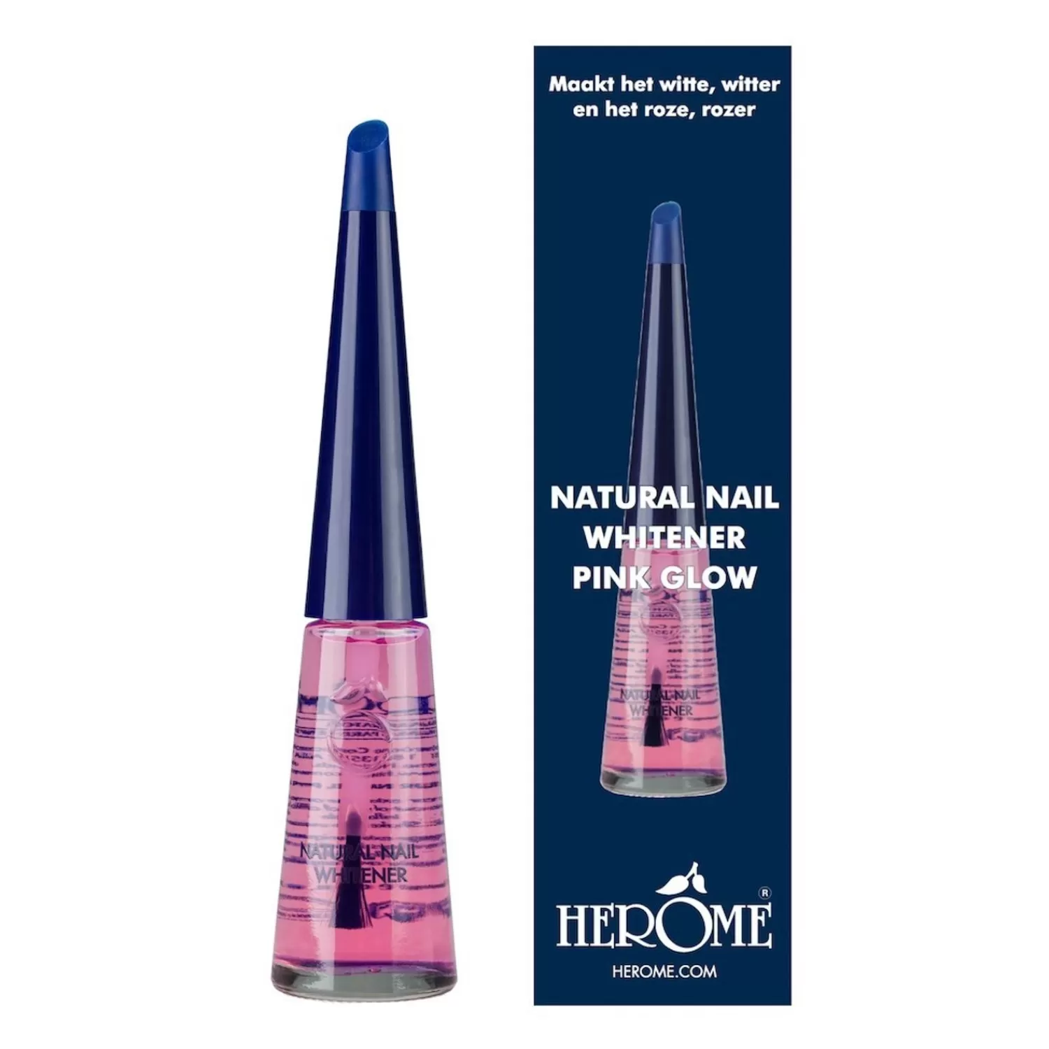 Herome Cosmetics Handverzorging Natuurlijke Nagel Whitener Roze Glow