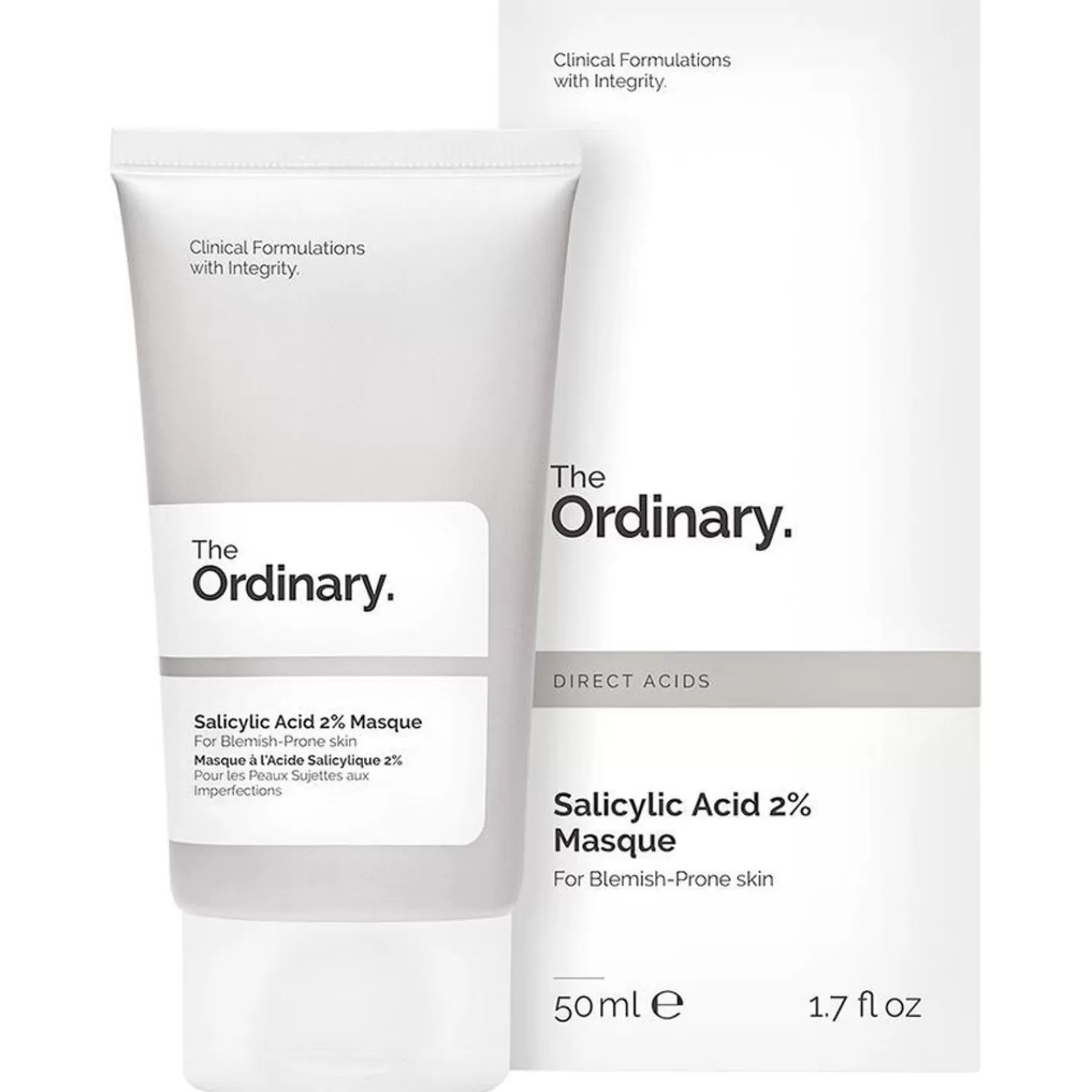 The Ordinary Het Gewone Salicylzuur Exfolierende Masker Tegen Puistjes