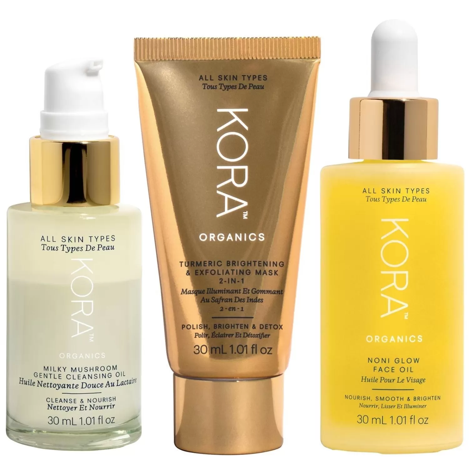 KORA Organics Nourish & Glow Trio