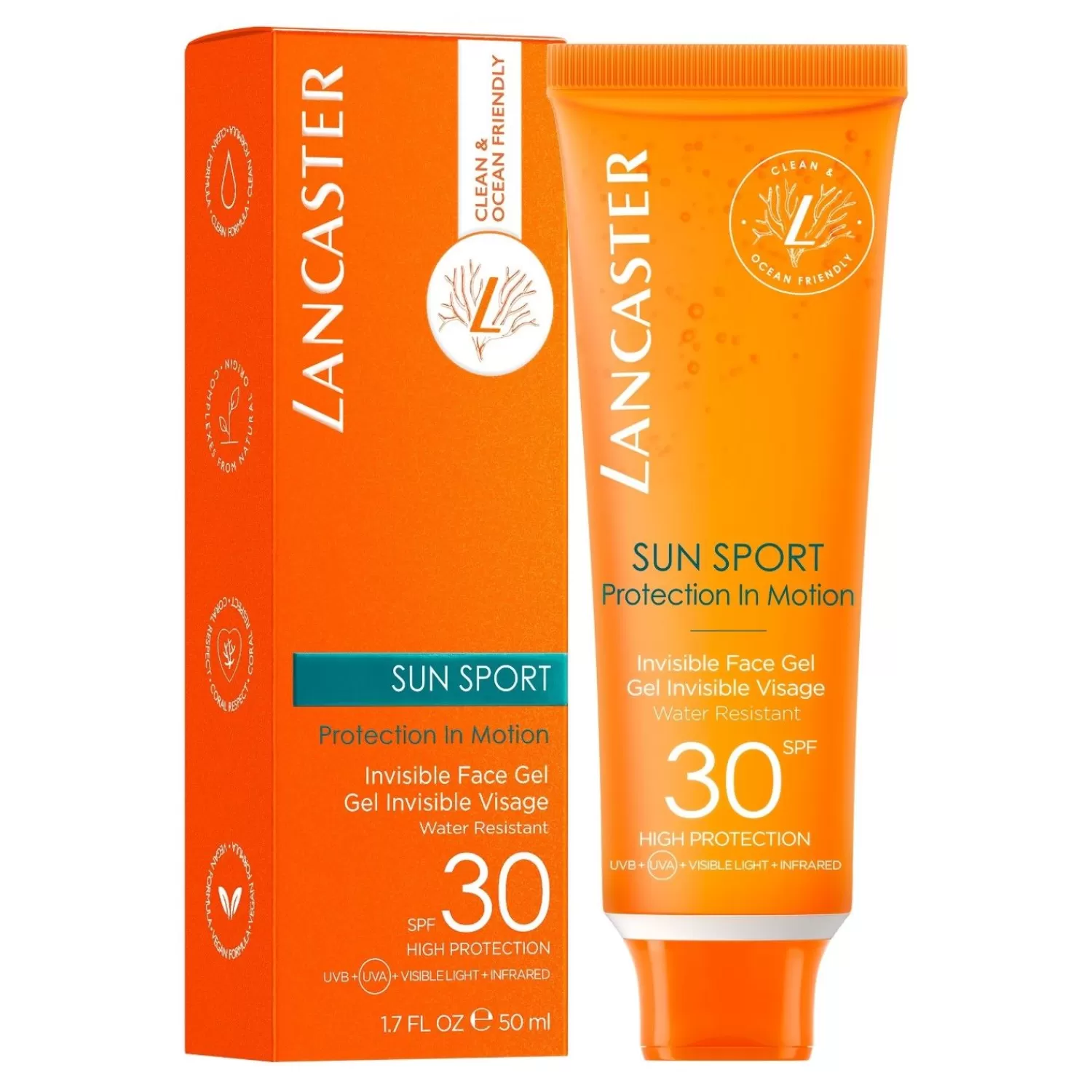 Lancaster Sun Care Onzichtbare Gezichtsgel Spf30