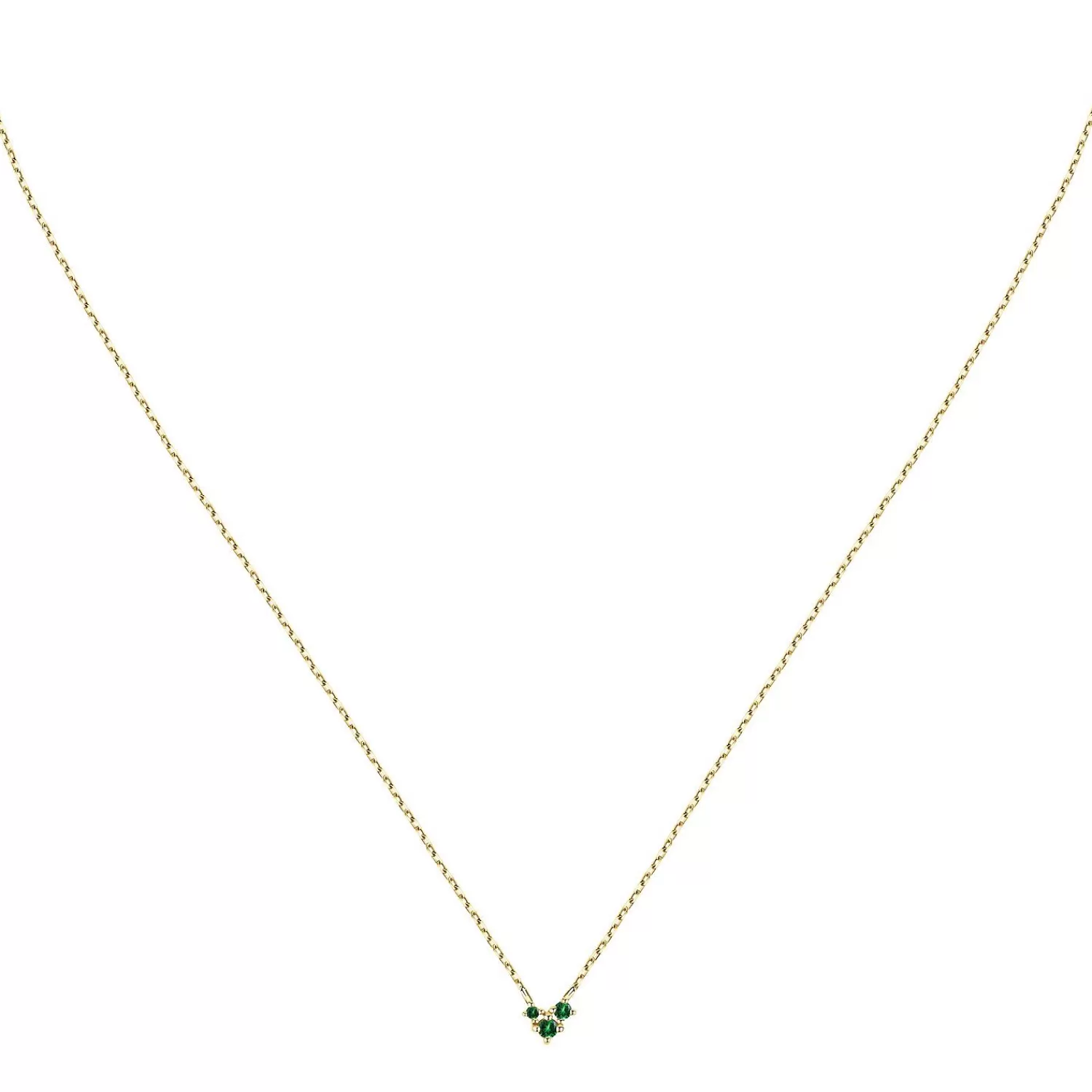 Live Diamond Ketting Geelgoud 375