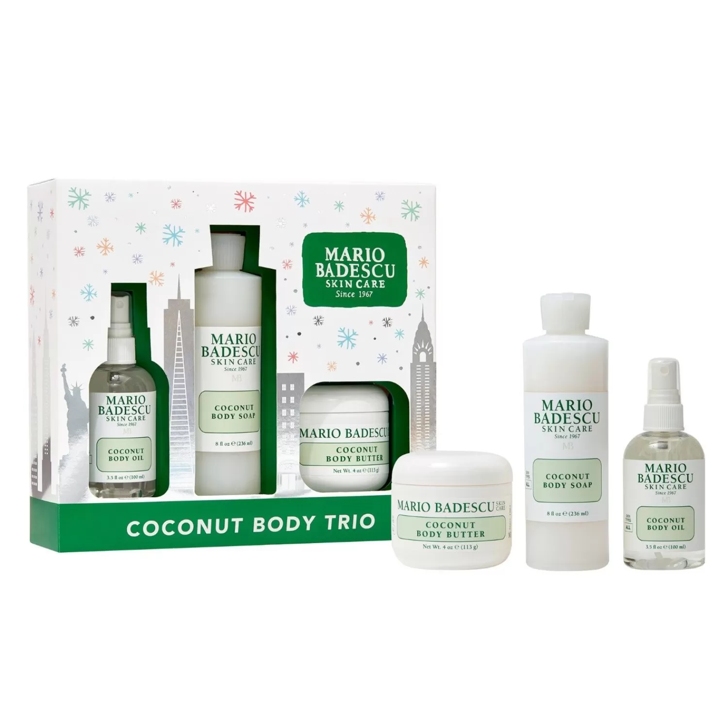 Mario Badescu Coconut Body Trio-Set