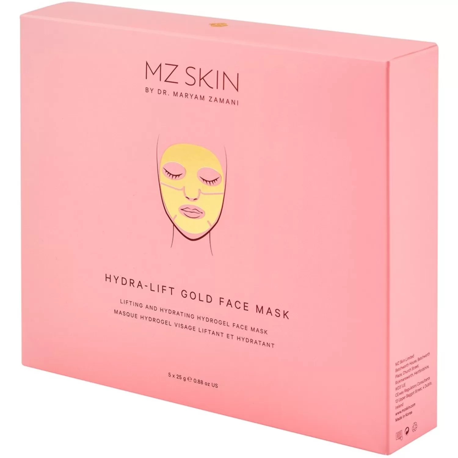 MZ SKIN Hydra-Lift Golden Facial Treatment Mask