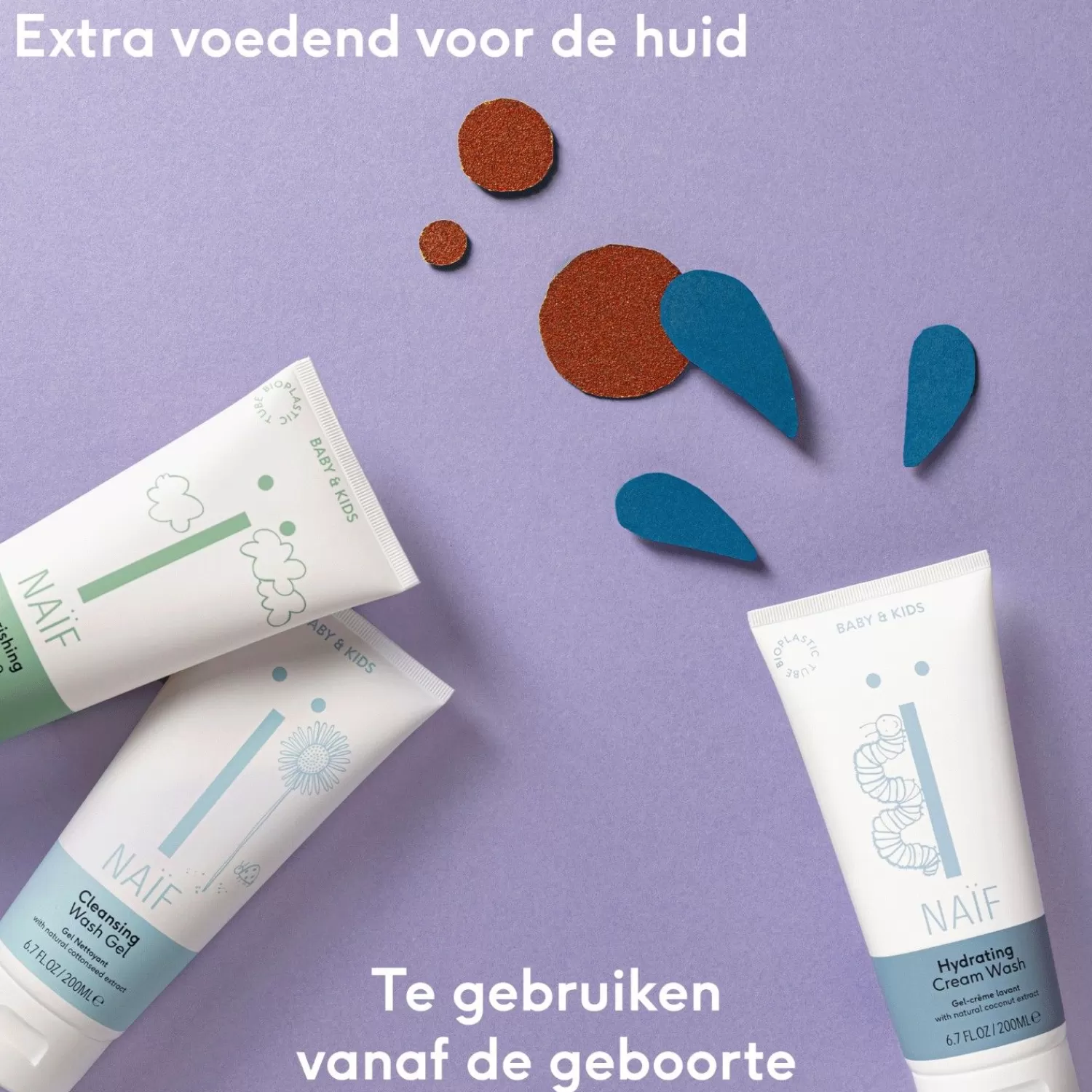 Naif Hydraterende Wascreme