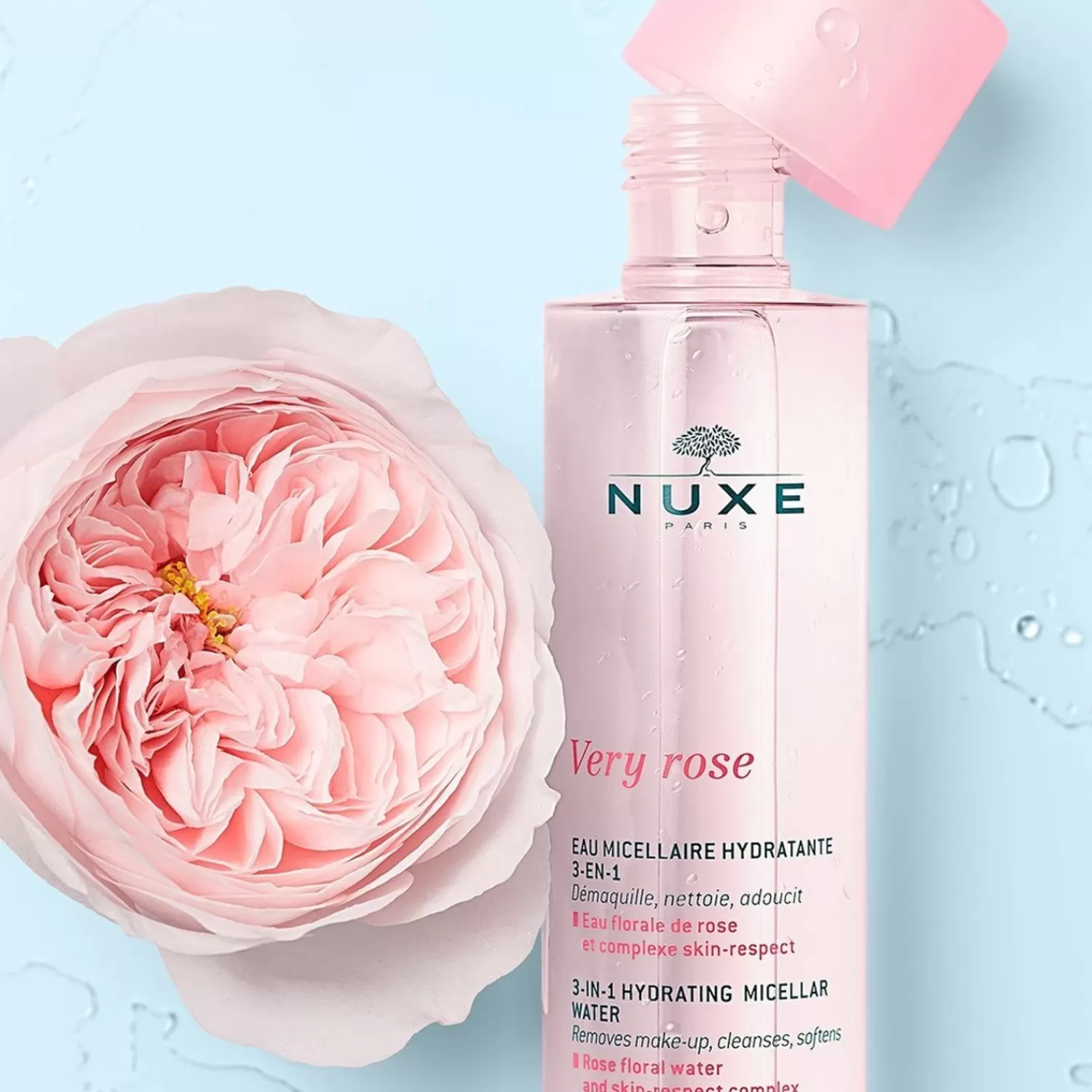 NUXE Very Rose 3-In-1 Hydraterend Micellair Water