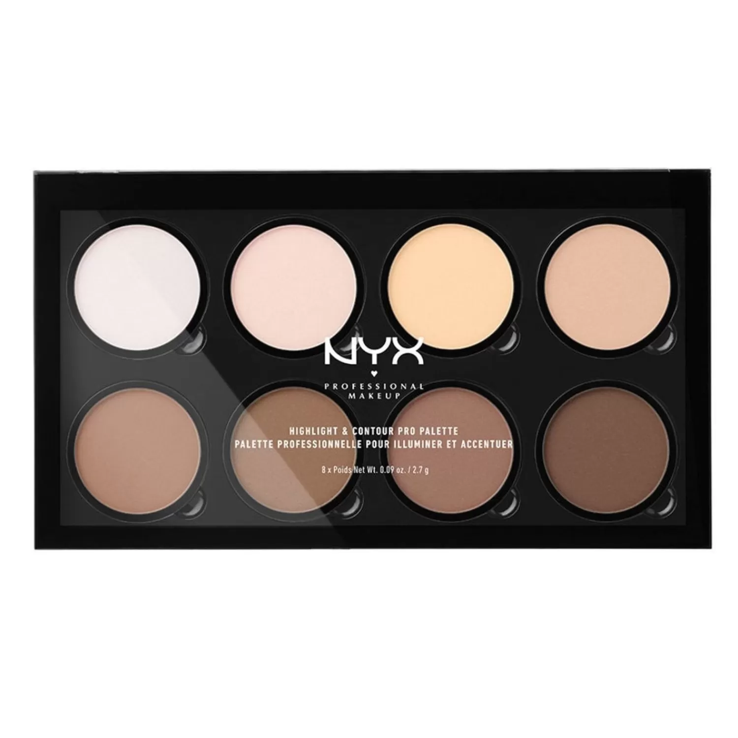 NYX Professional Makeup Pride Makeup Highlight & Contour Pro Palette