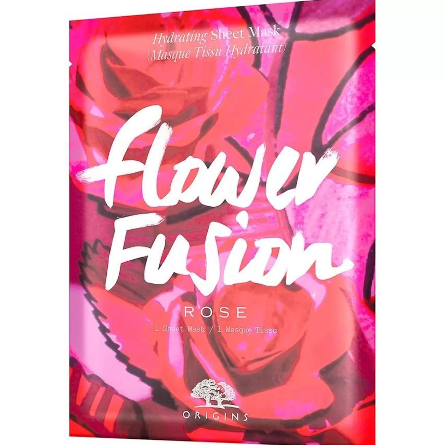 Origins Flower Fusion Hydrating Sheet Mask Rose