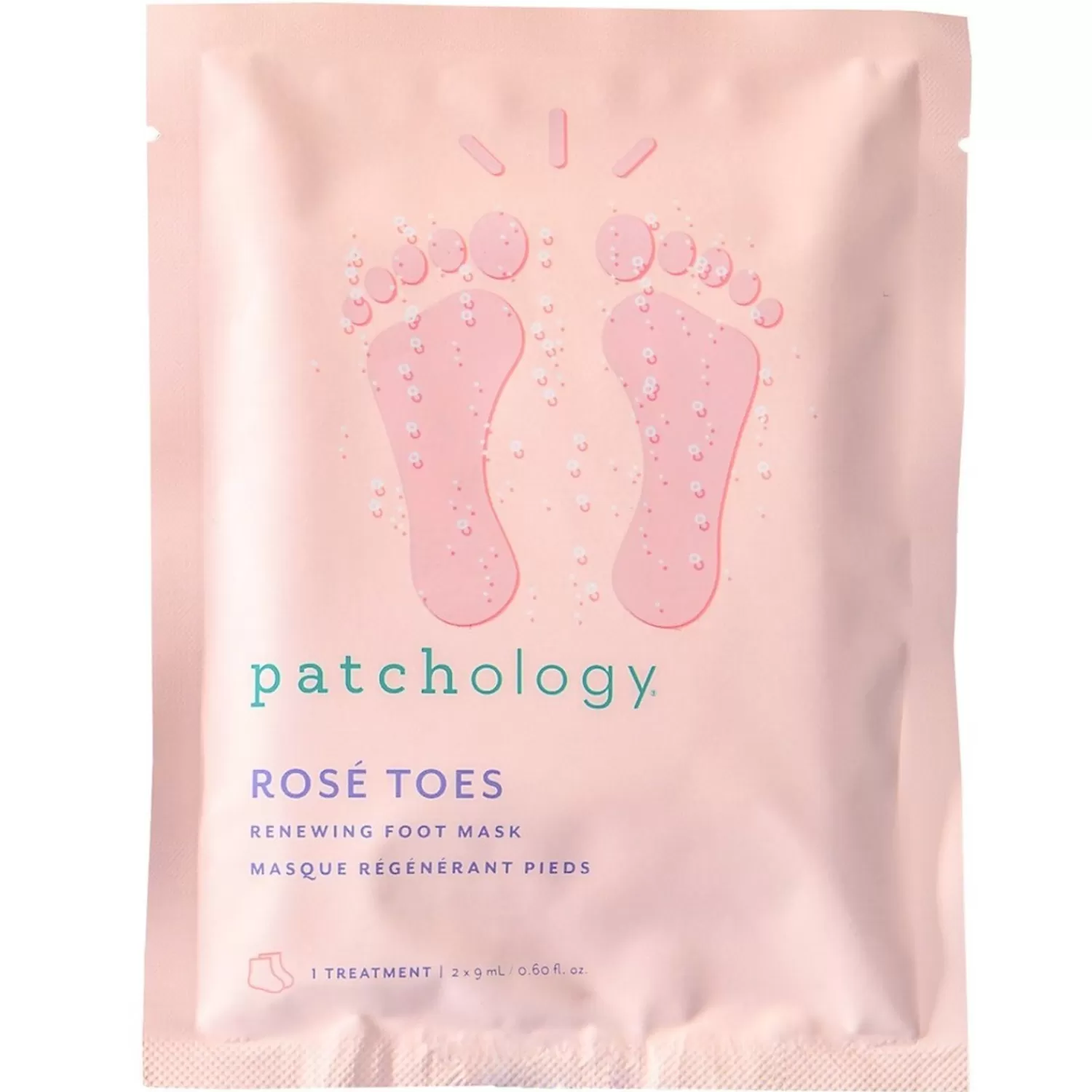 Patchology Rose Toes Renewing Foot Mask