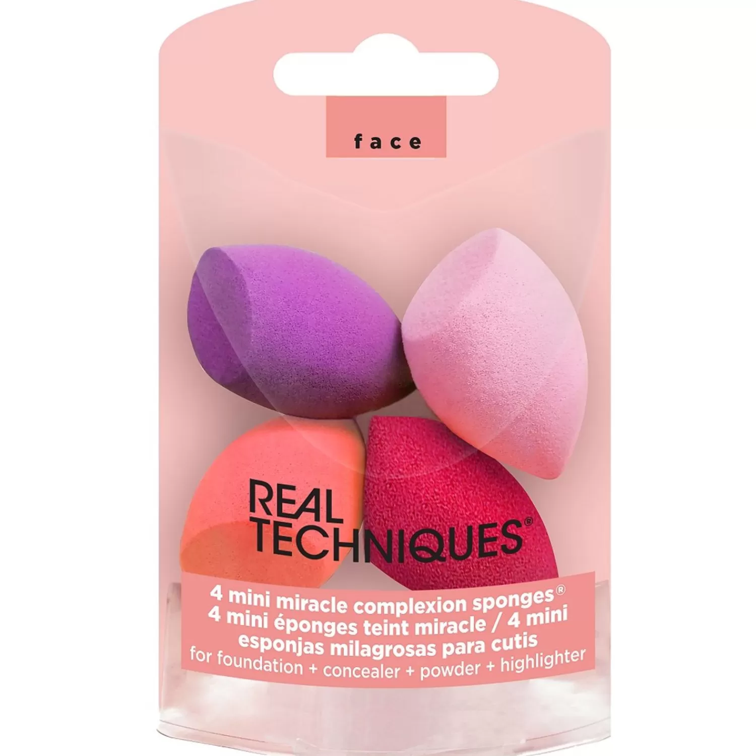 Real Techniques 4 Mini Wondersponsjes