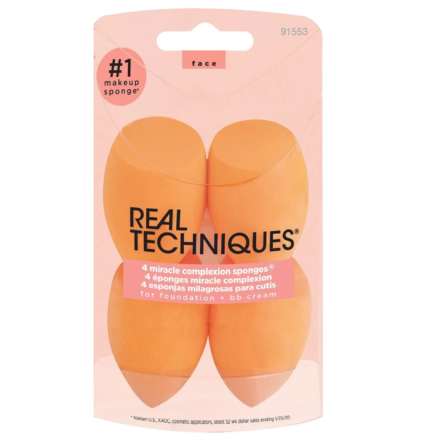 Real Techniques Miracle Complexion Sponge 4-Pack