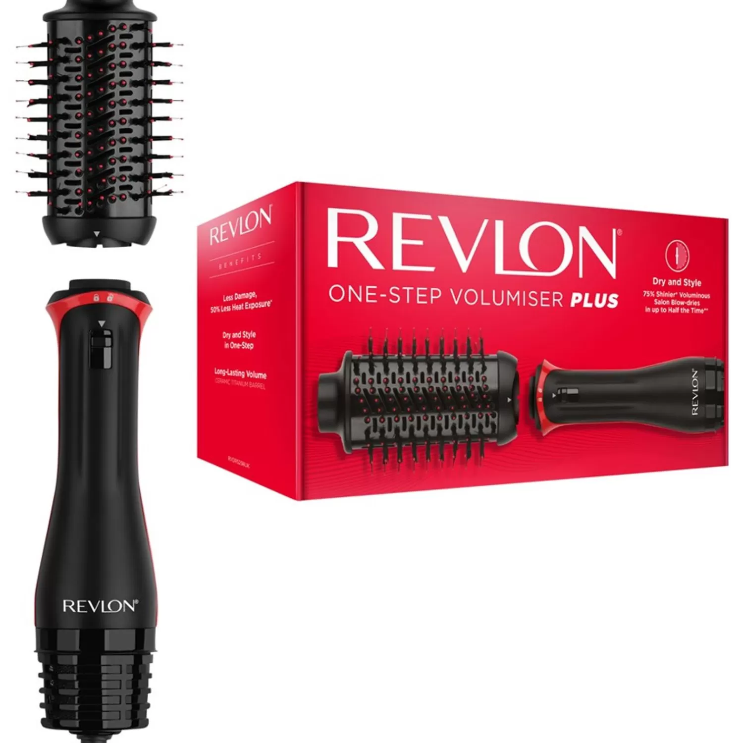 Revlon Ovale Borsteldroger En Volumiser One-Step Volumiser Plus