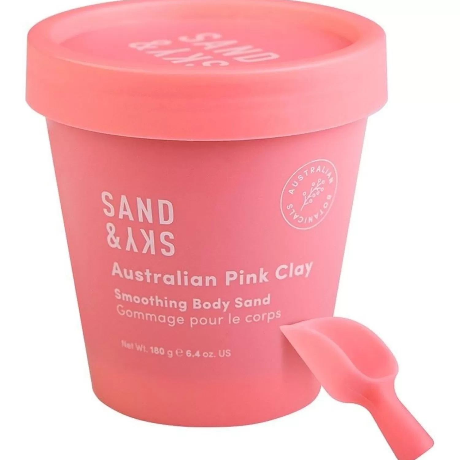 Sand & Sky Australian Pink Clay - Gladmakend Lichaamszand