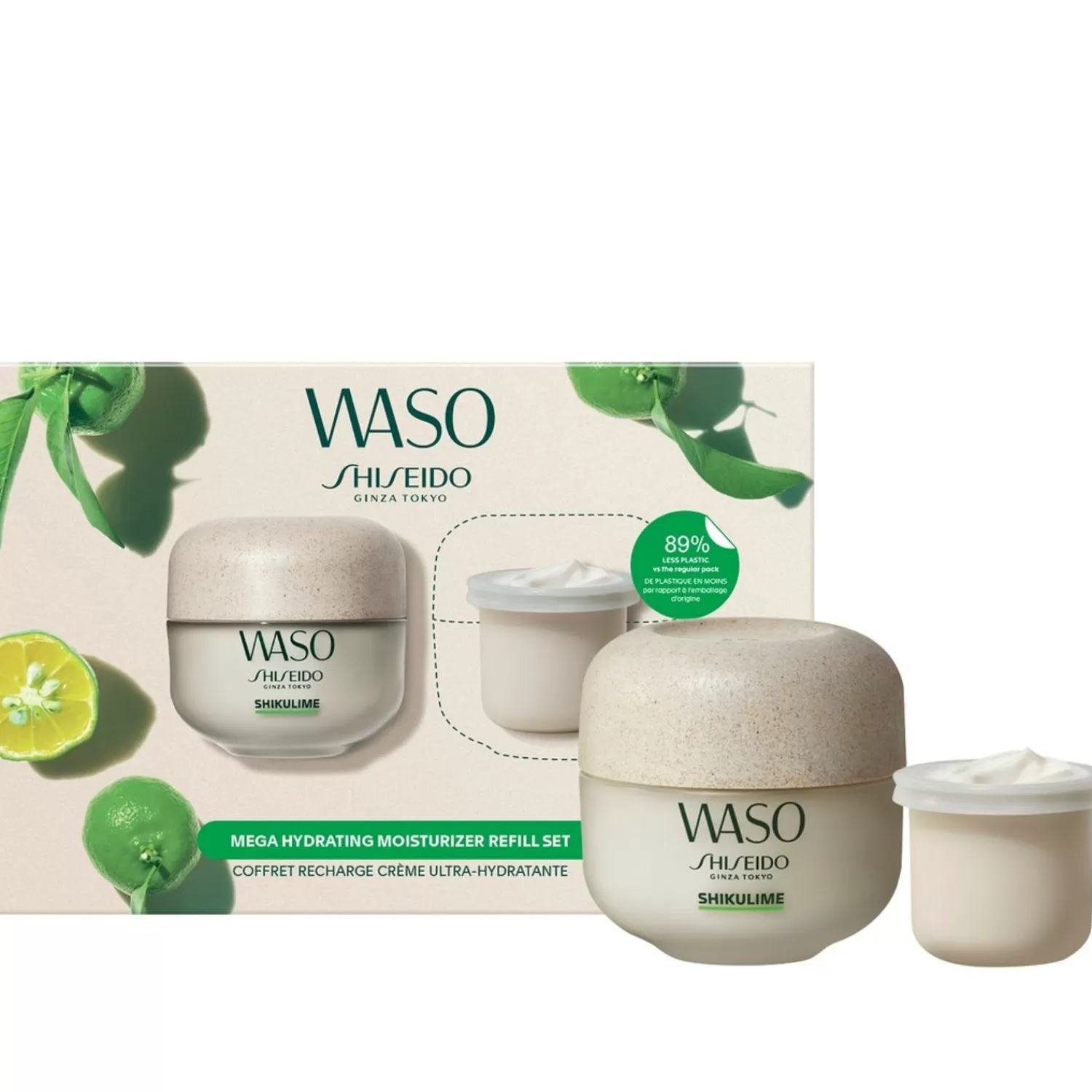 Shiseido Waso Mega Hydrating Moisturizer Refill Set