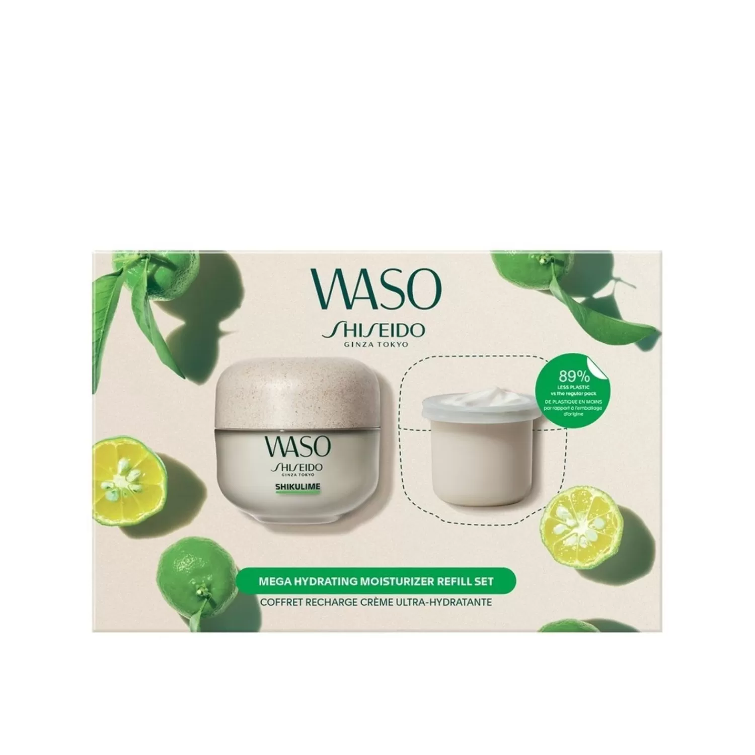 Shiseido Waso Mega Hydrating Moisturizer Refill Set