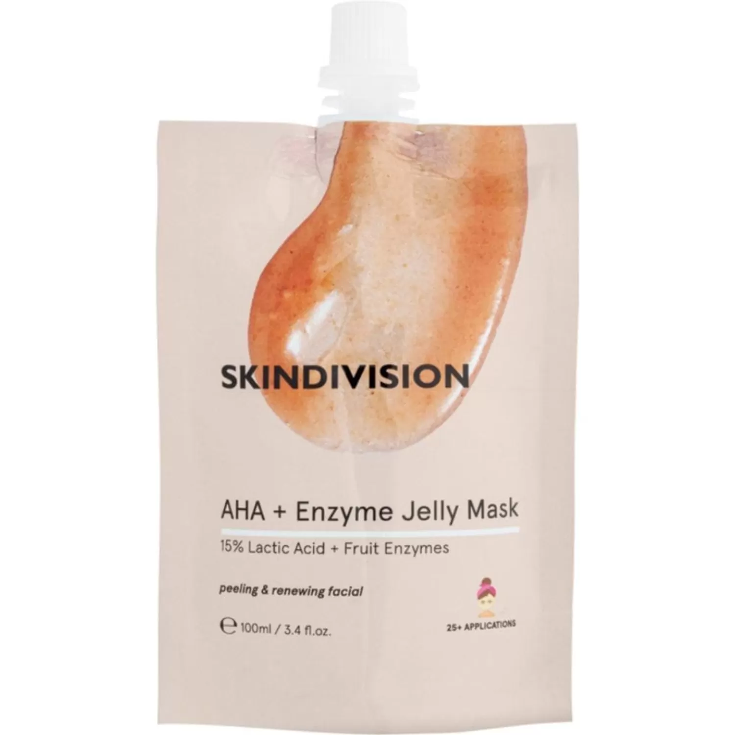 SkinDivision Aha + Enzyme Jelly-Masker