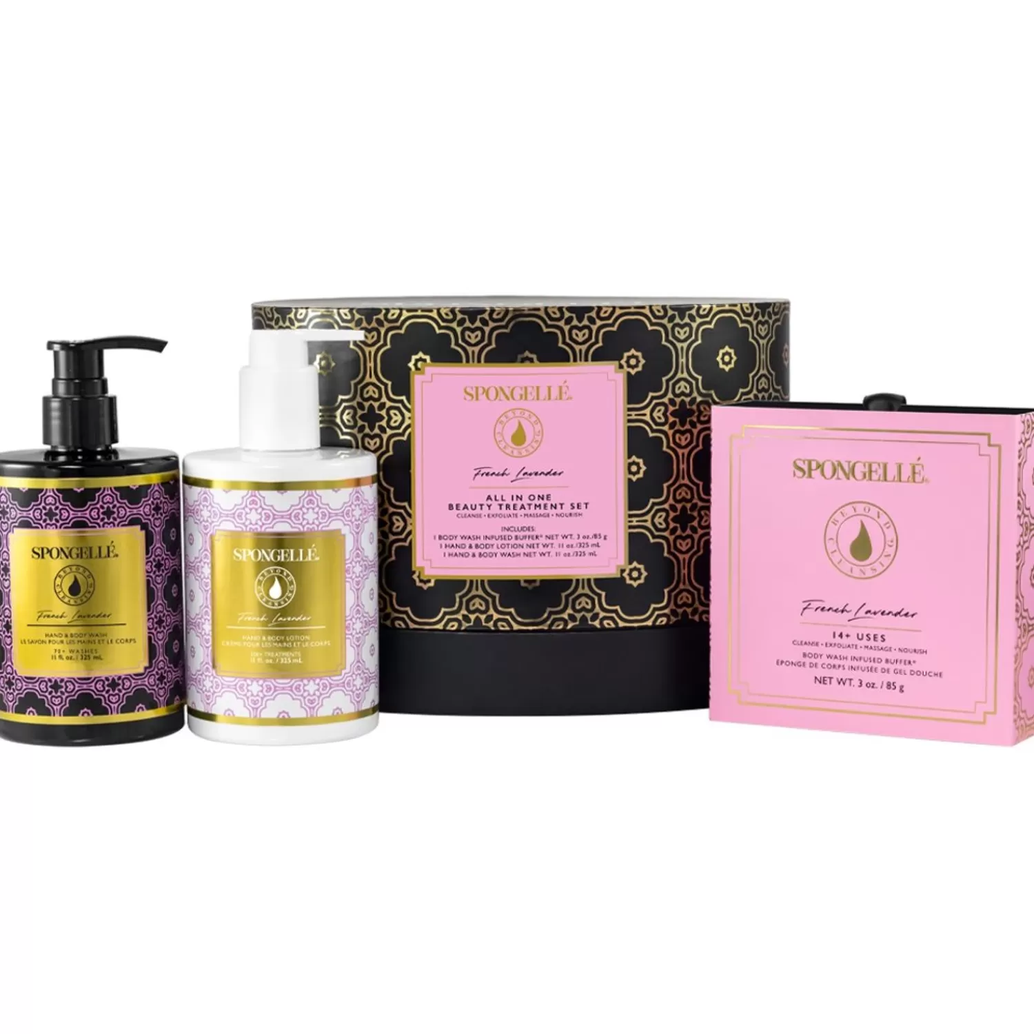 Spongellé Spongelle French Lavender Body Set