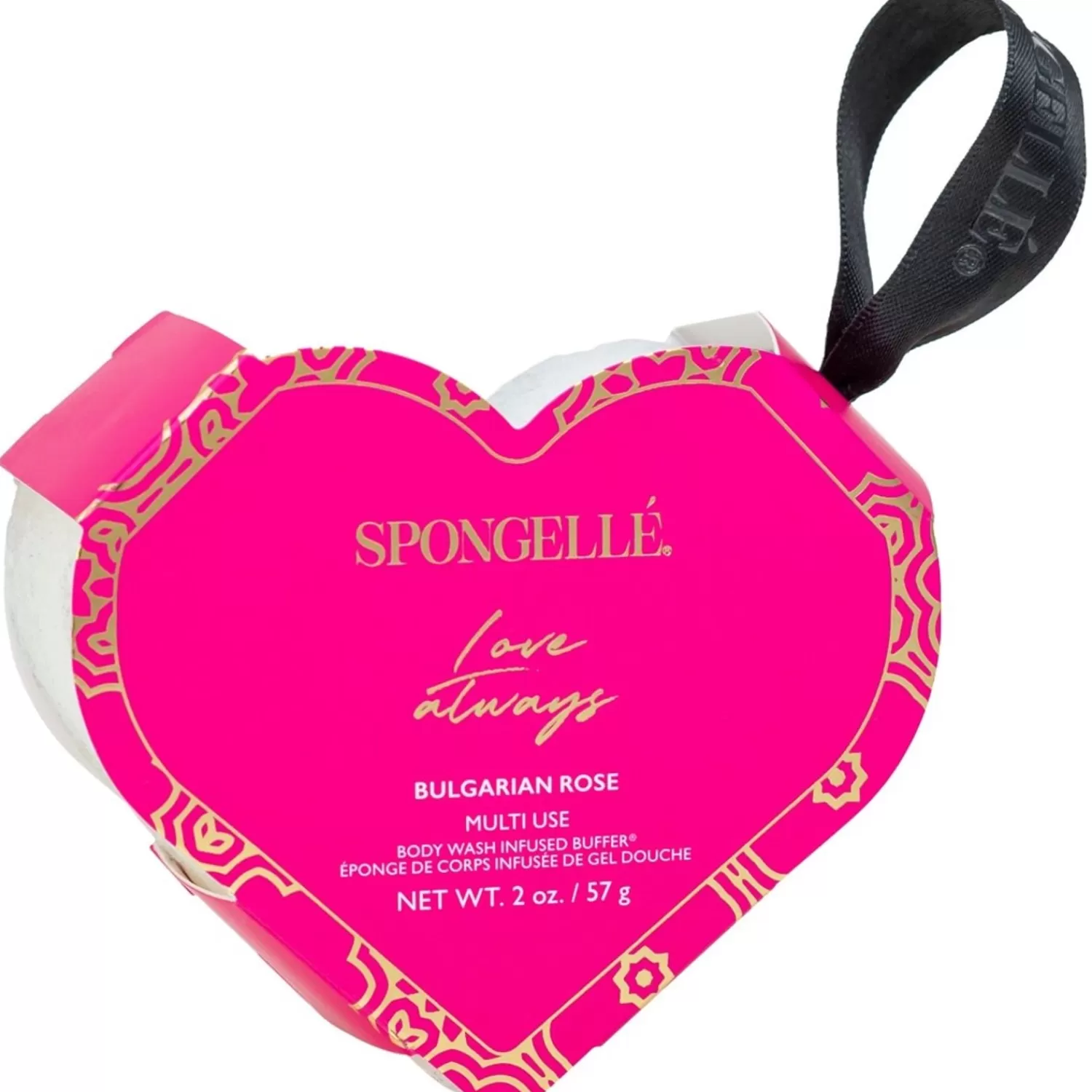 Spongellé Spongelle Heart Bulgarian Rose