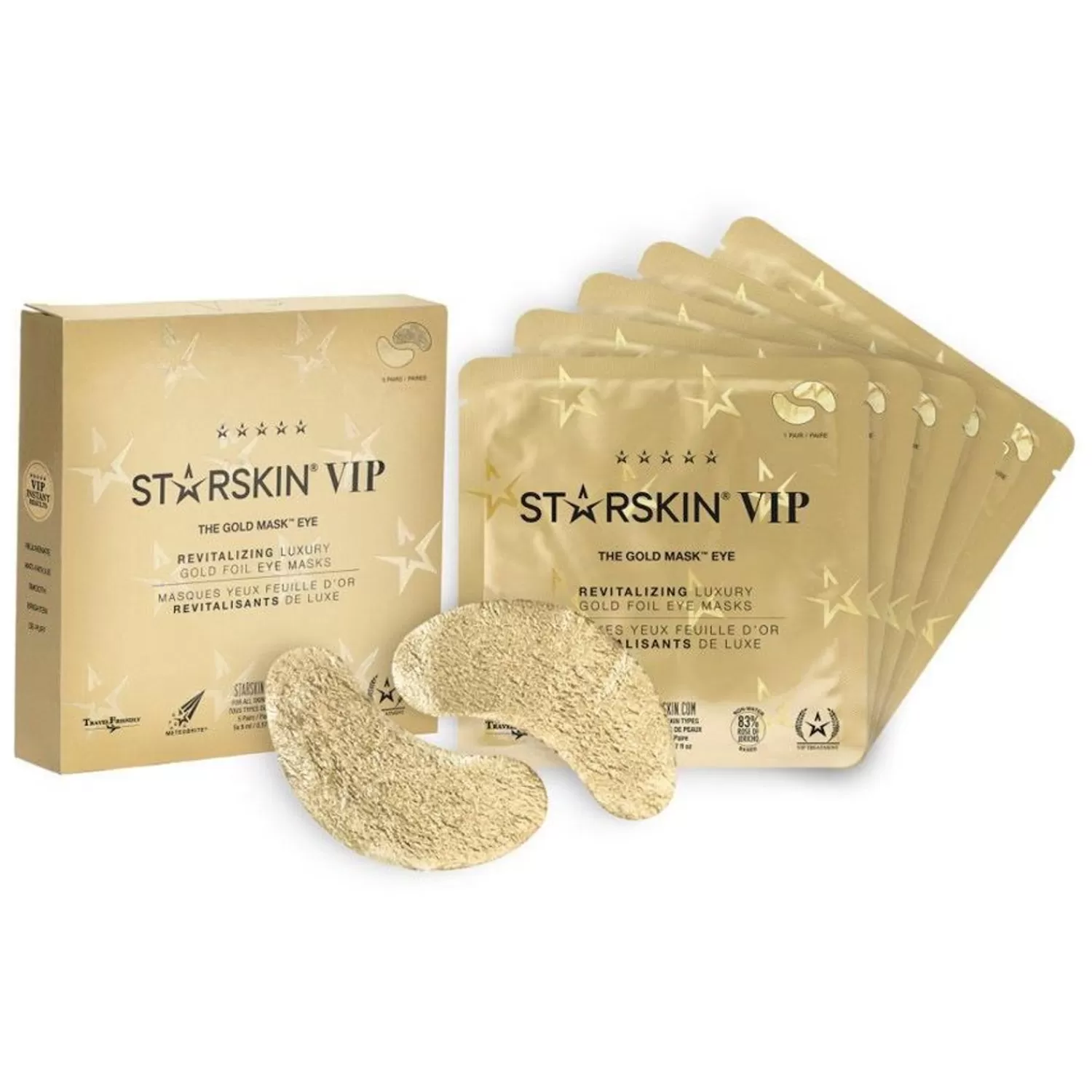 STARSKIN ® Vip The Gold Mask Eye 5-Pack