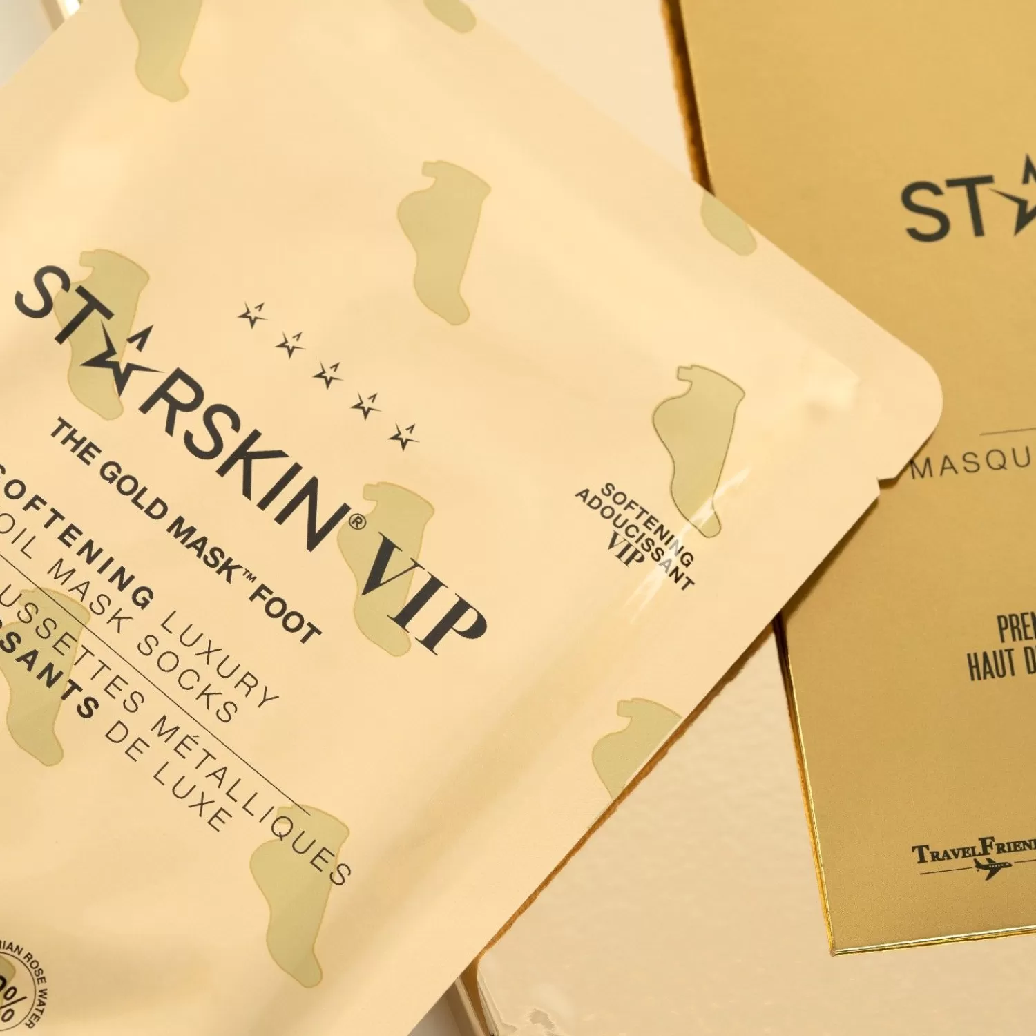 STARSKIN ® Vip The Gold Mask Foot 3+1 Pack