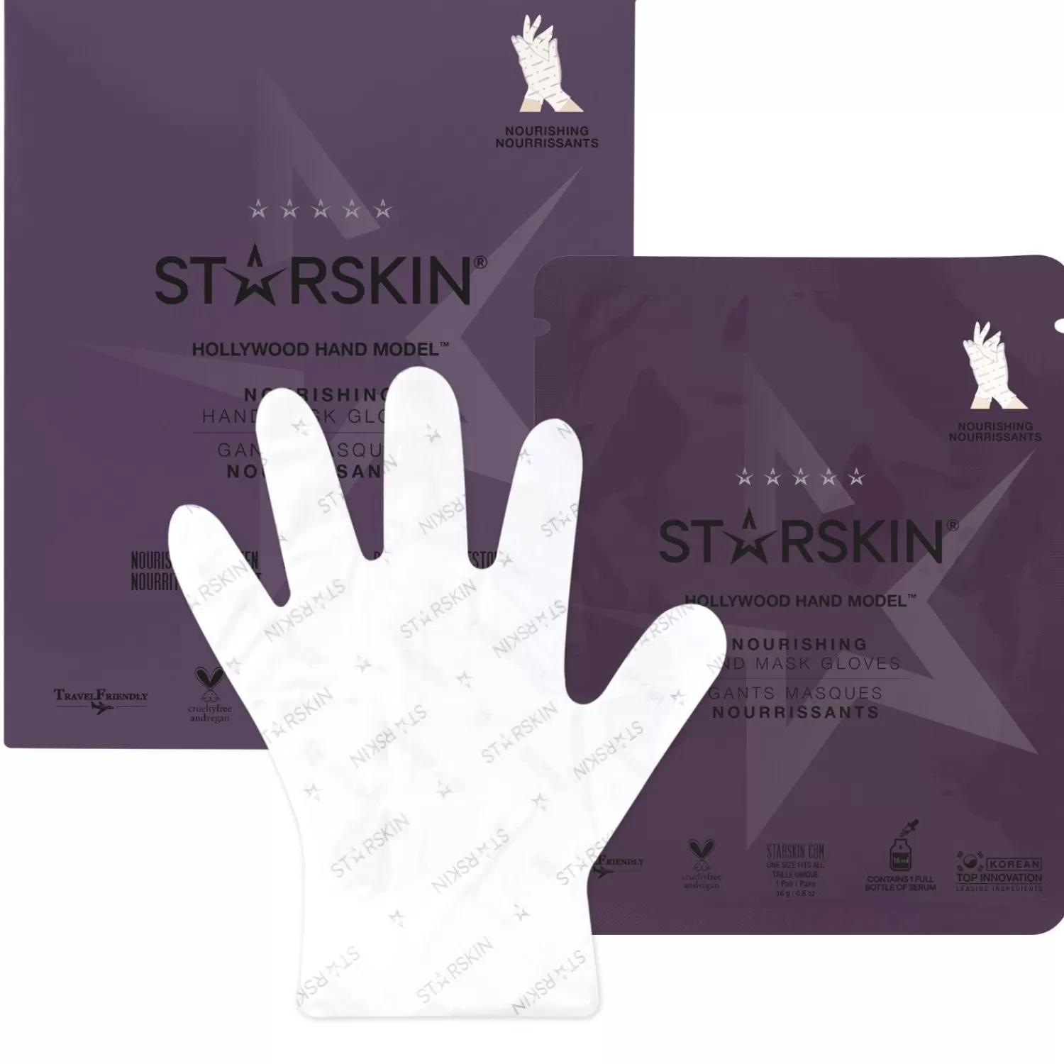 STARSKIN ® Starskin® Hollywood-Handmodel Voedende Dubbellaagse Hand