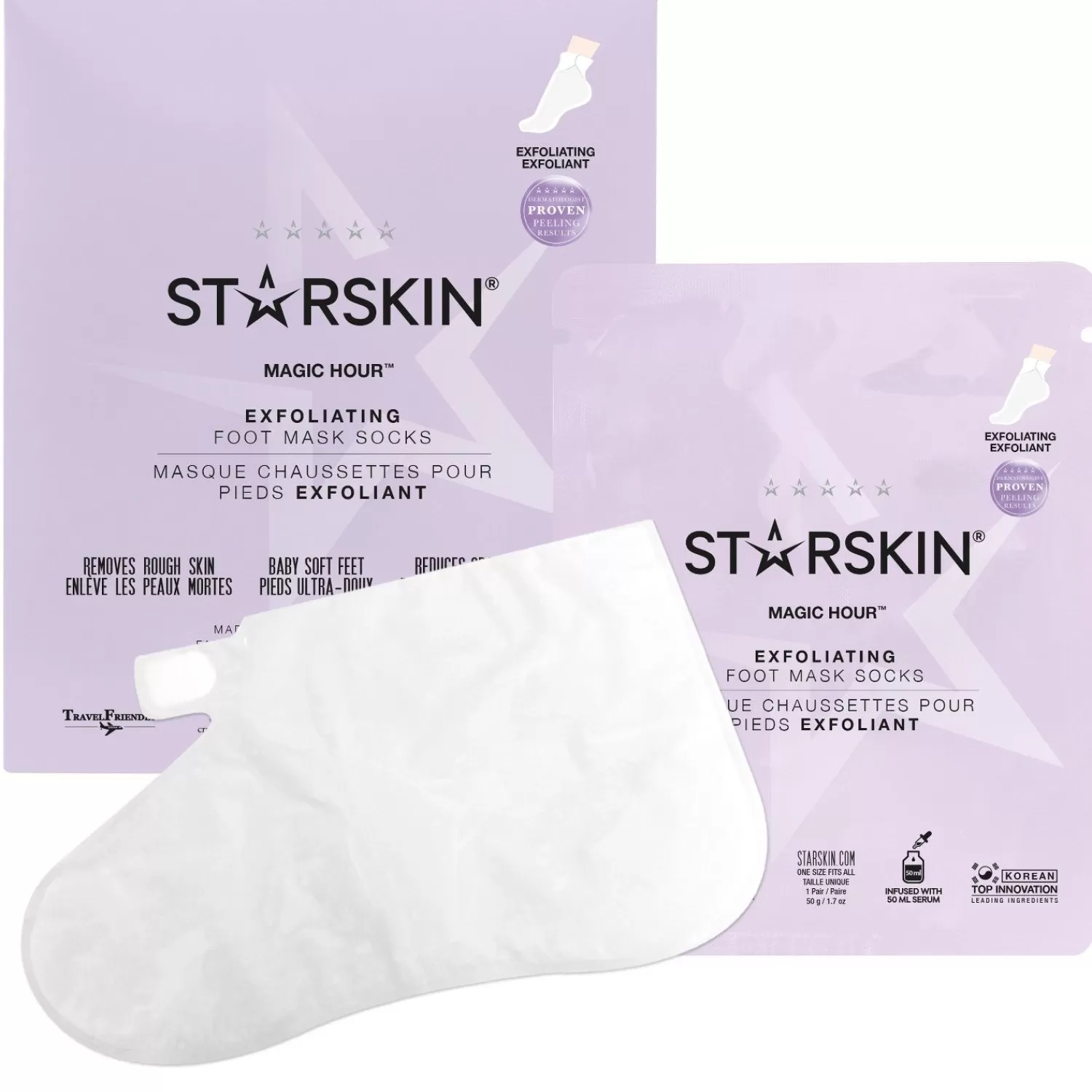 STARSKIN ® Starskin® Magic Hour Exfolierende Dubbellaagse Voet