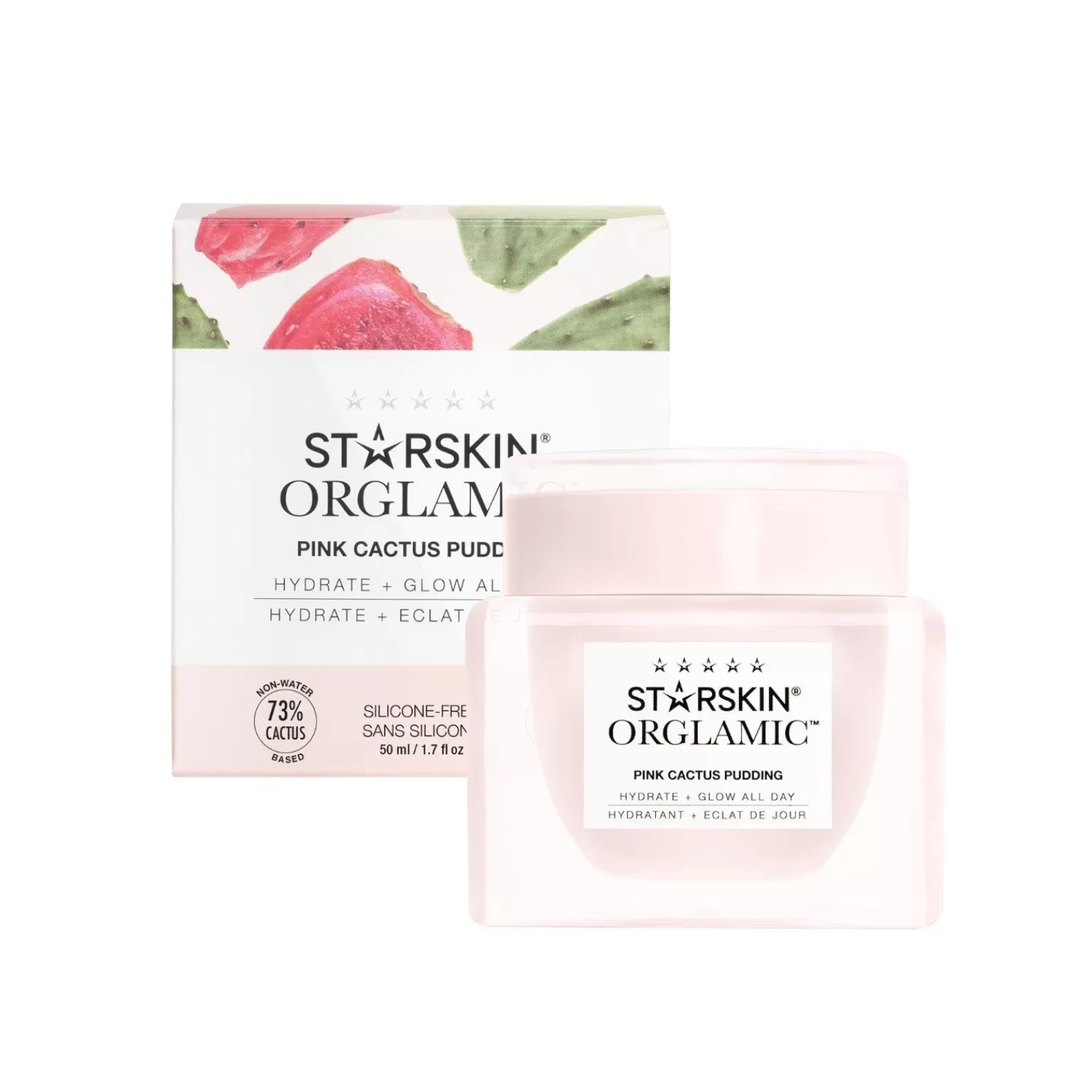 STARSKIN ® Starskin® Orglamic Roze Cactuspudding