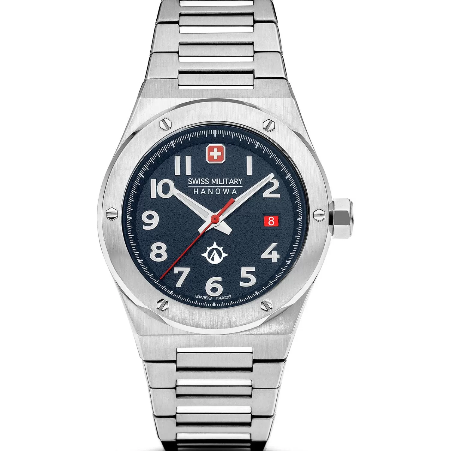 SWISS MILITARY HANOWA Herenhorloge Edelstaal