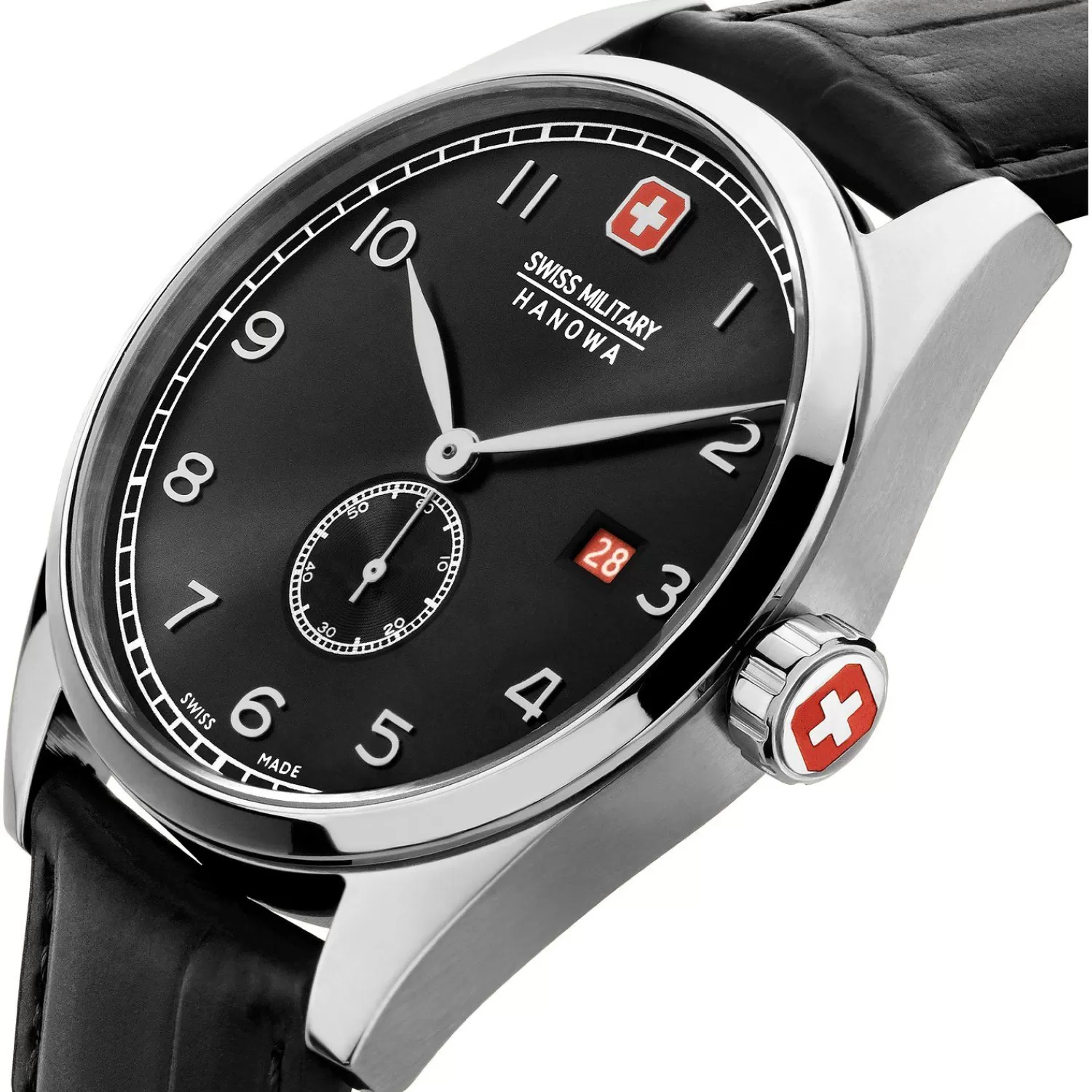 SWISS MILITARY HANOWA Herenhorloge Edelstaal