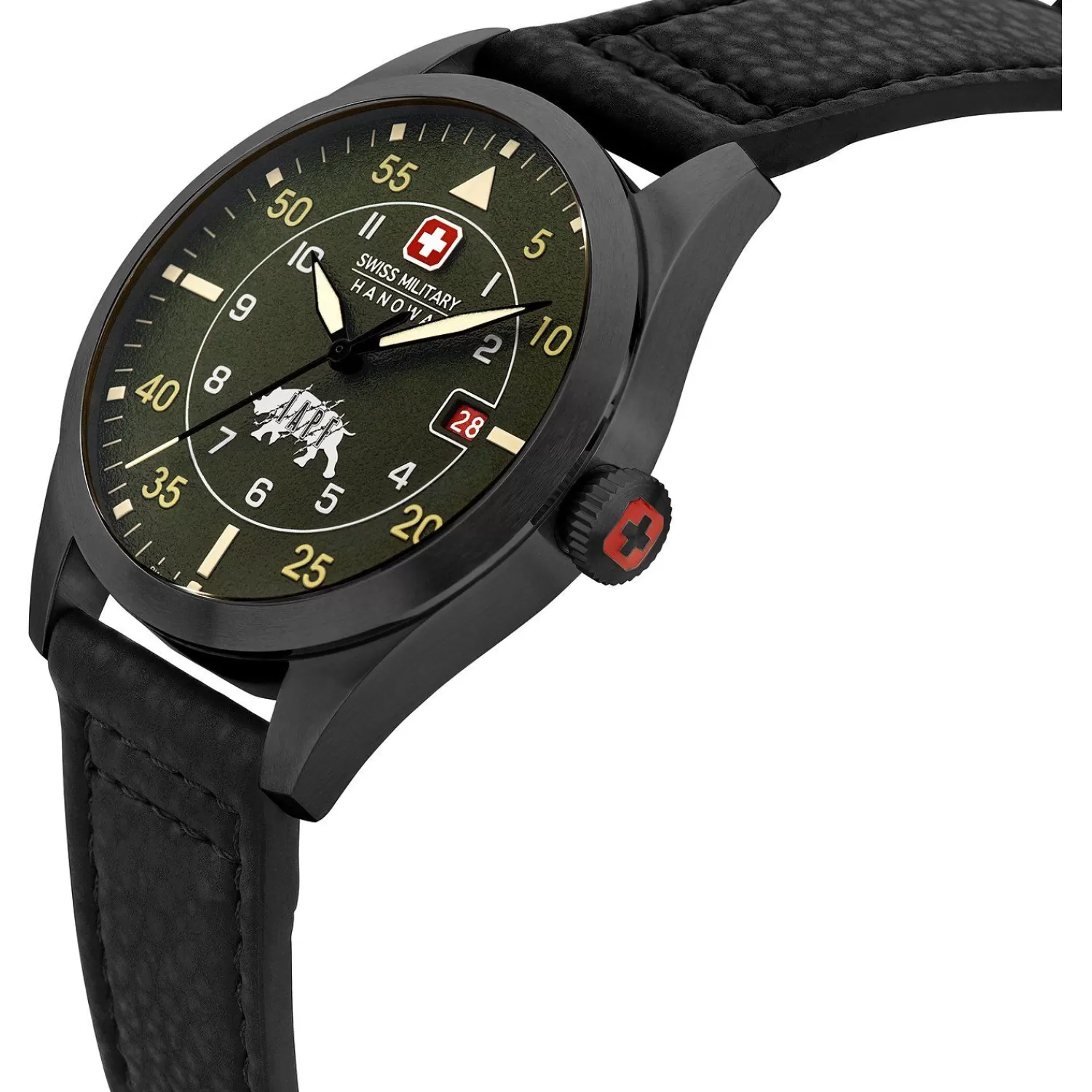 SWISS MILITARY HANOWA Herenhorloge Edelstaal