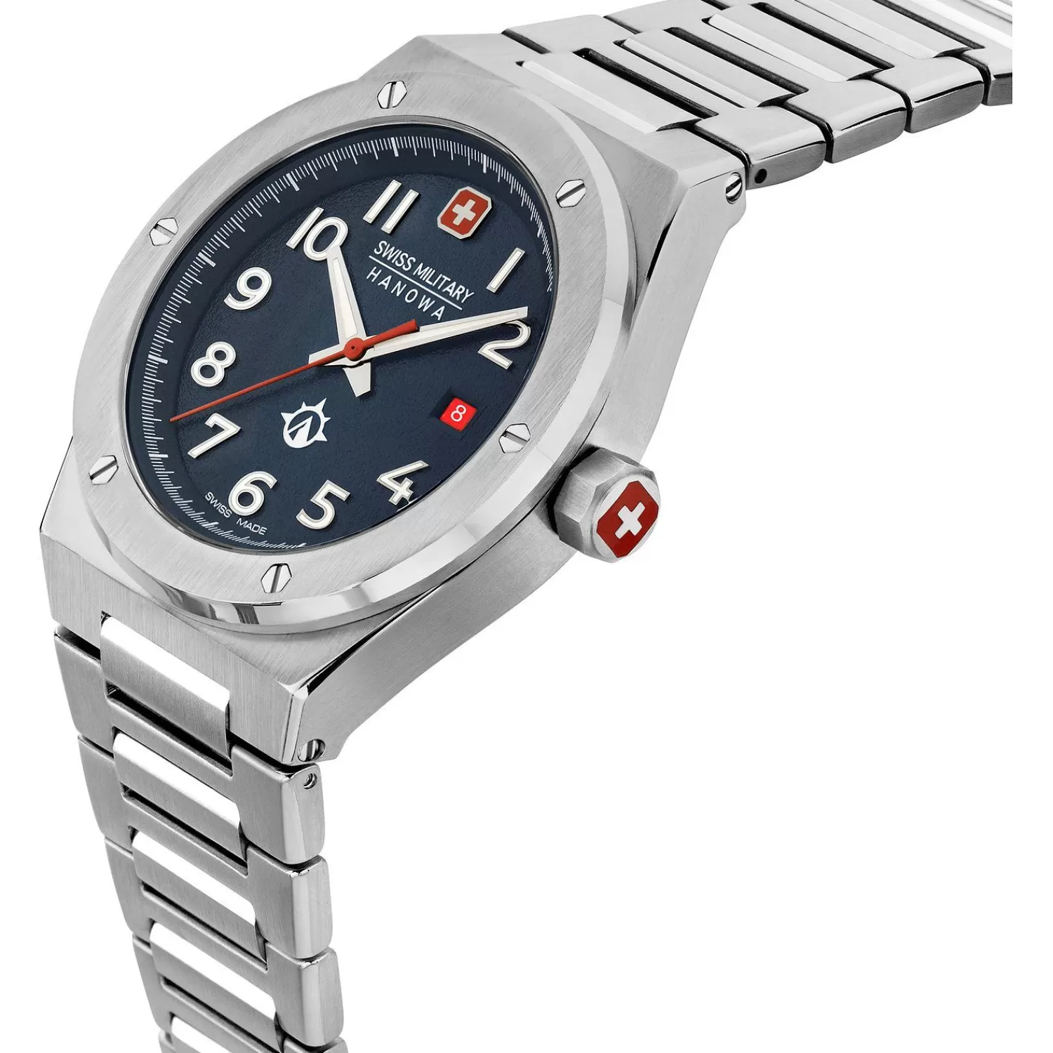 SWISS MILITARY HANOWA Herenhorloge Edelstaal