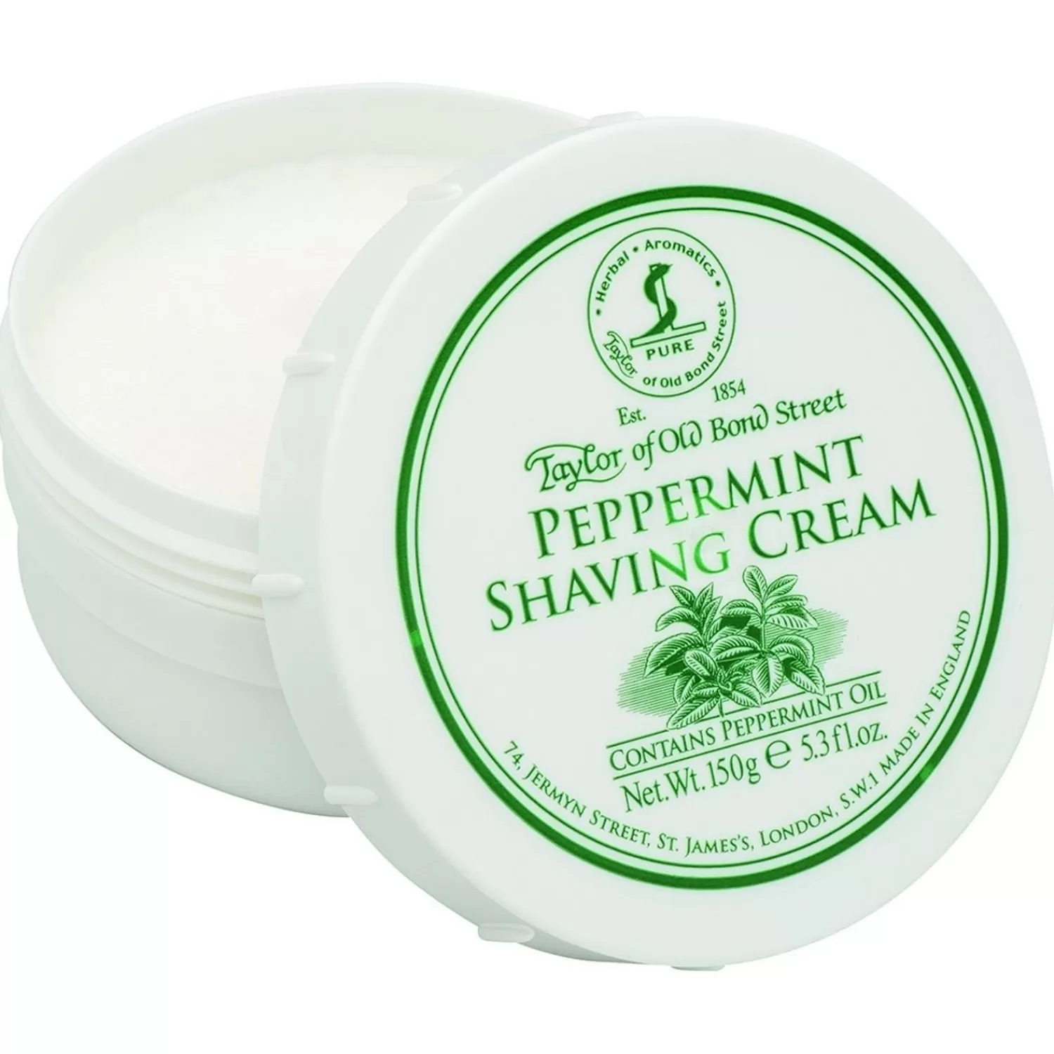 Taylor of Old Bond Street Shaving Cream Peppermint