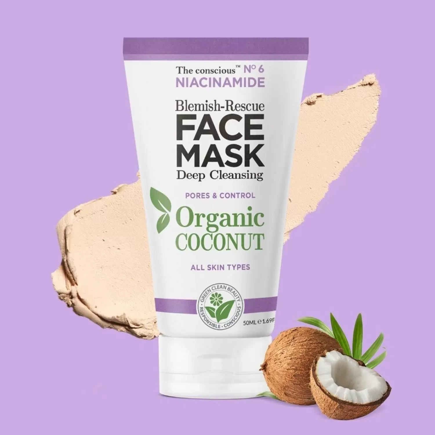 The conscious™ The Conscious Niacinamide Blemish-Rescue Face Mask