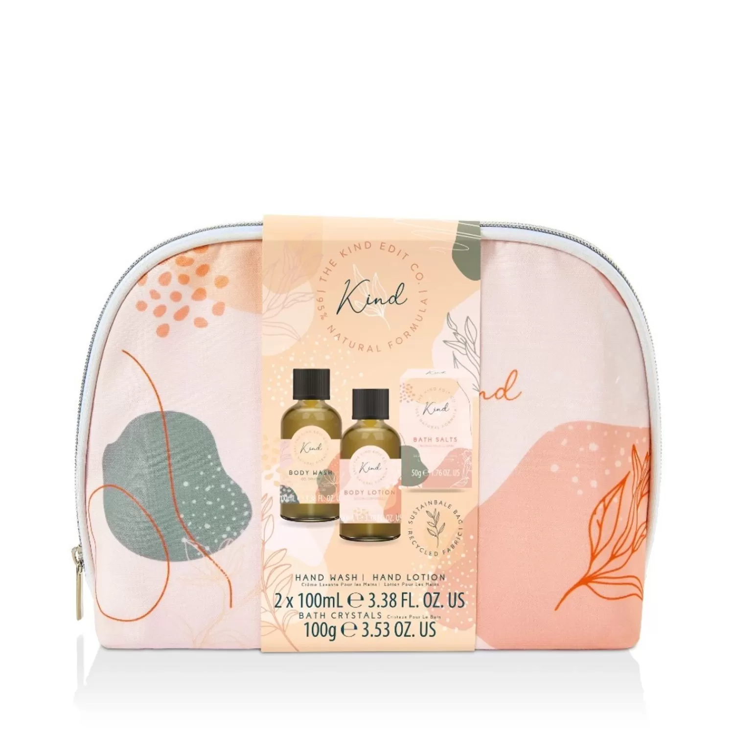 The Kind Edit Co. Cosmetic Bag Set